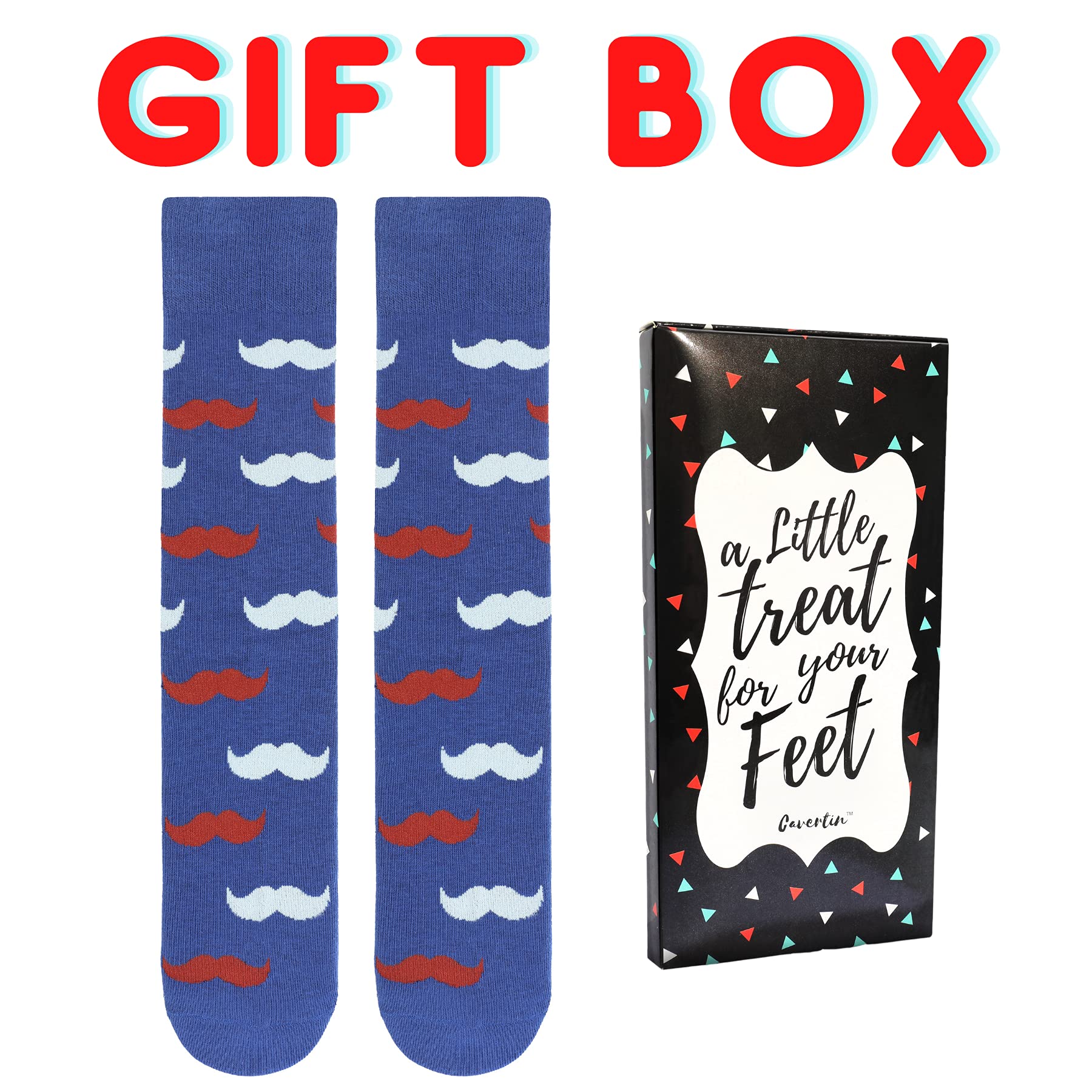 Funny Father's Day Socks for Men - Novelty Grandpa & Dad Socks with Gift Box - Perfect Christmas Gift for Dad, Husband & Grandfather - Great for Gifting, Holidays & Casual Wear
