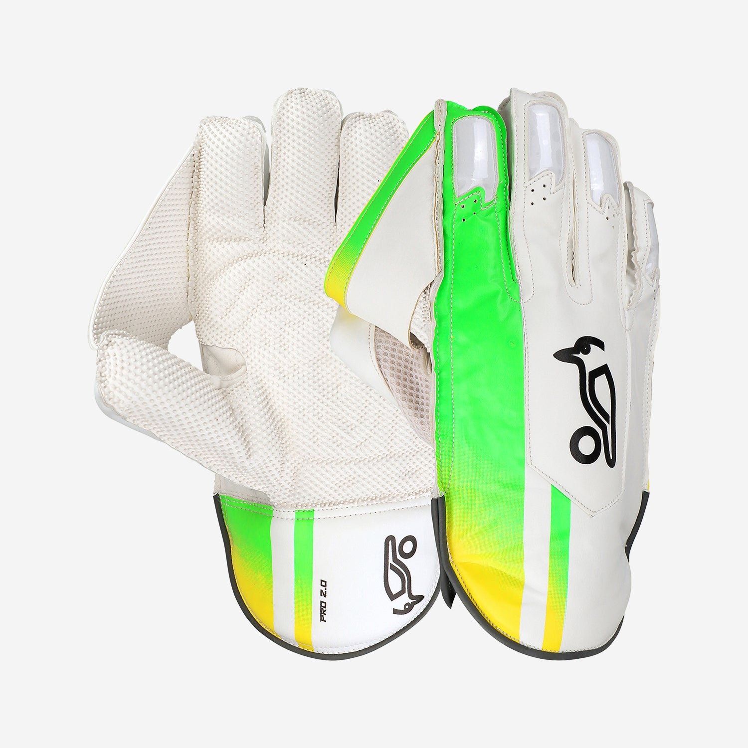 Kookaburra Kahuna Pro 2.0 Cricket Wicketkeeping Gloves - Premium Leather Wicket Keeper Gloves for Cricket Matches & Training Sessions