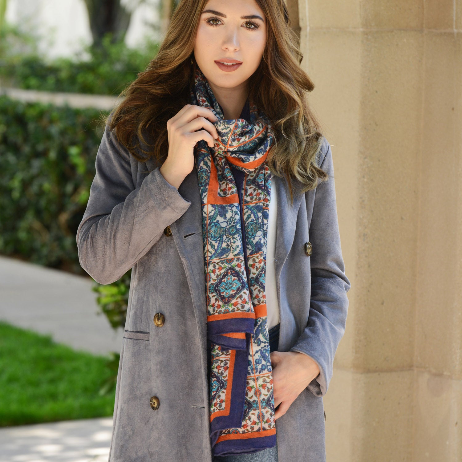 Luxury Istanbul Long Cashmere Scarf - Soft Winter Wrap for Women & Men - Perfect for Travel, Office & Cold Weather Fashion Accessory