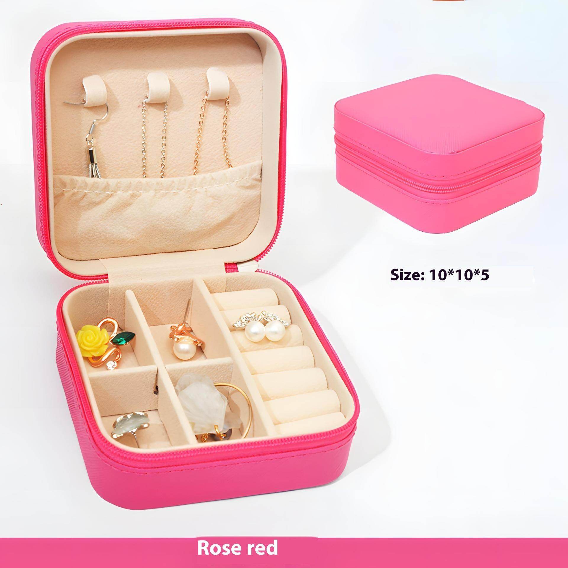 Portable DIY Jewelry Box - Creative Simple Design for Handmade Jewelry Storage - Perfect for Travel, Gifts & Organizing Rings, Necklaces & Earrings