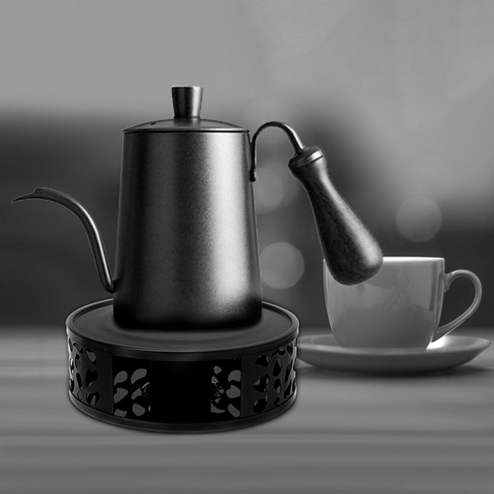 Premium Stainless Steel Teapot Warmer - Electric Tea Kettle Base Warmer for Perfect Tea Temperature | Ideal for Home, Office & Tea Ceremonies | Preserves Tea Flavor & Warmth