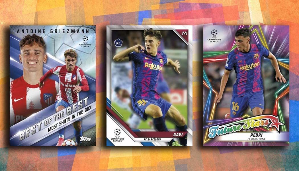 2021-2022 Topps Chrome UEFA Champions League Soccer Trading Cards - 16 Packs per Box, 4 Cards per Pack - Perfect for Soccer Fans & Collectors