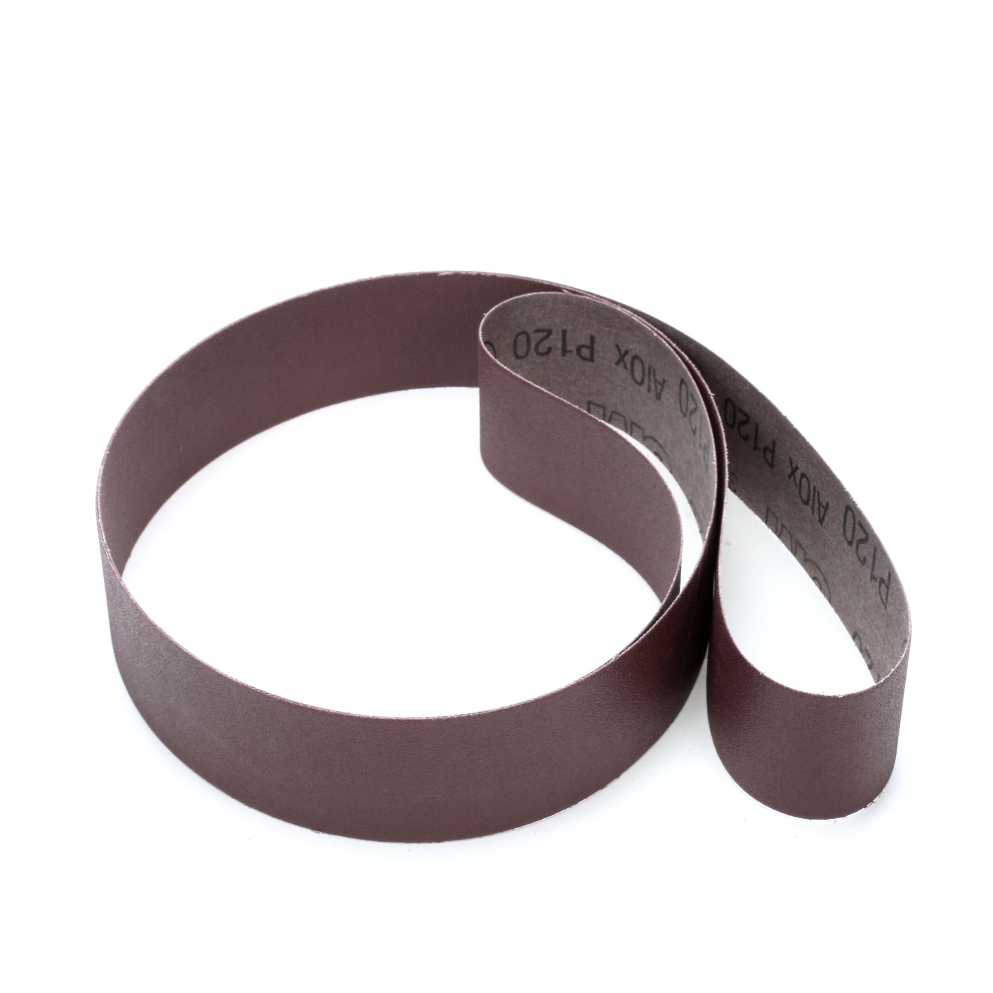 3M 341D Cloth Sanding Belt P120 Grit, 2
