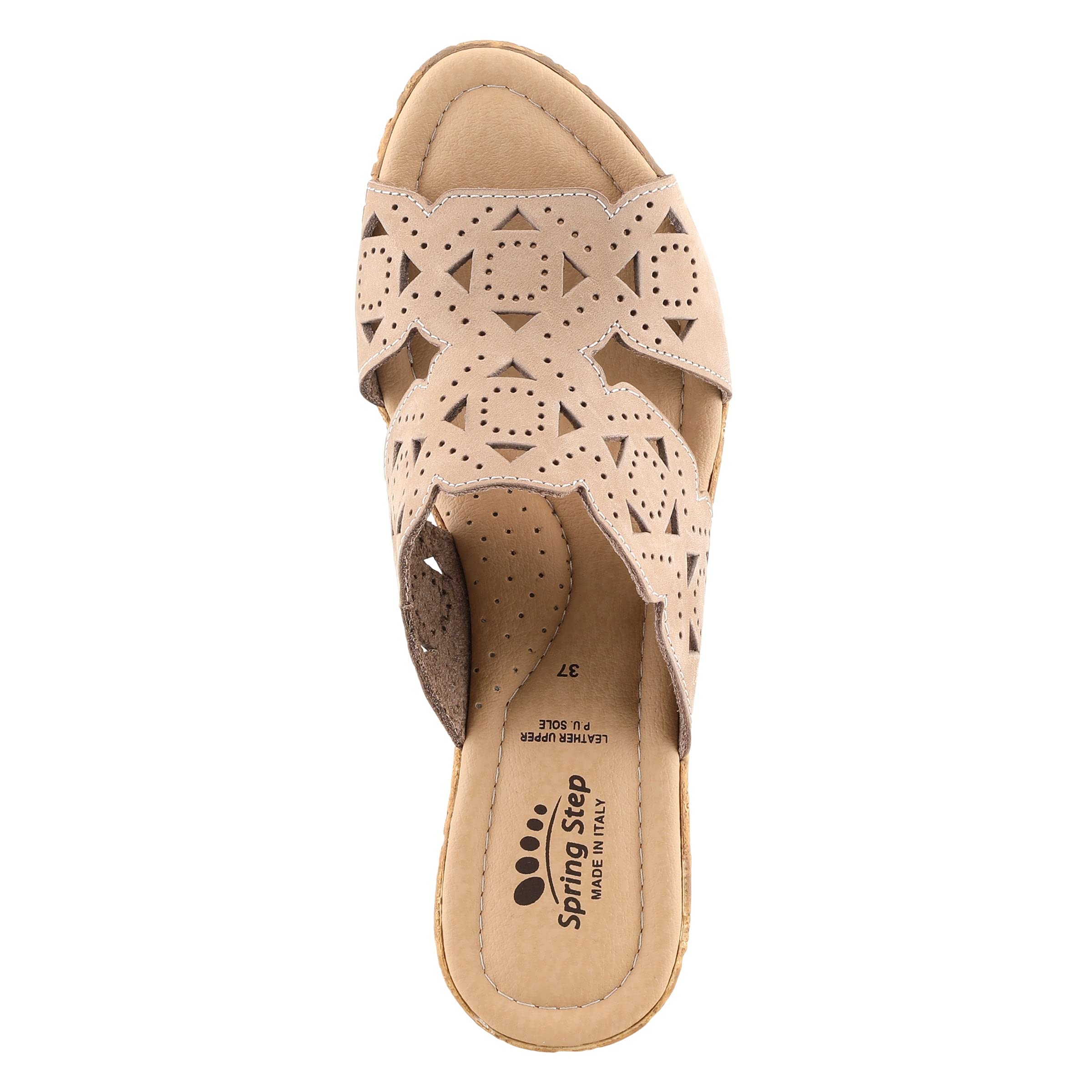 Spring Step Women's Flamyo Comfortable Slide Sandals - Breathable & Lightweight for Beach, Pool, and Summer Outdoor Activities