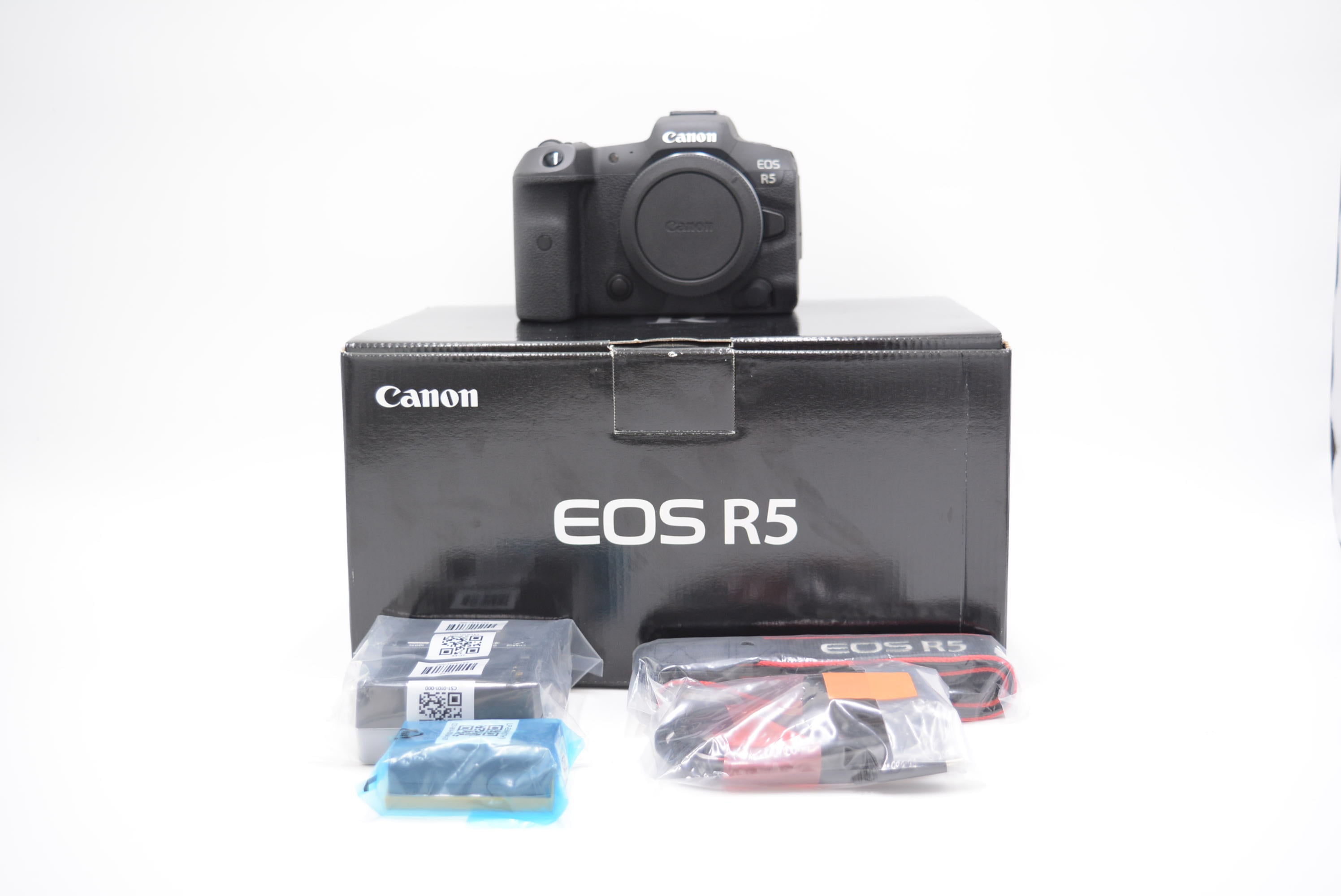 Canon EOS R5 Mirrorless Digital Camera Body Only - 45MP Full Frame, 8K Video, IBIS, Dual Pixel AF - Perfect for Professional Photography & Videography
