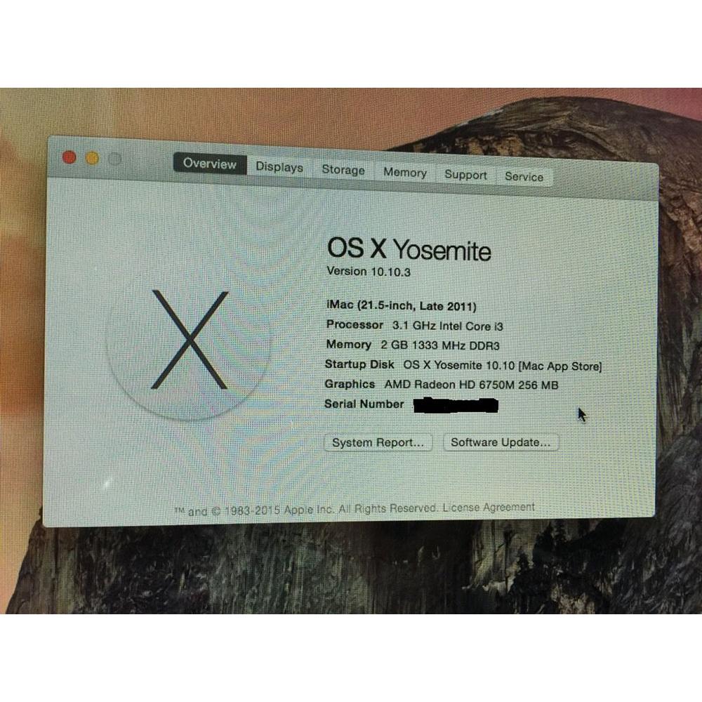 Refurbished Apple iMac 21.5