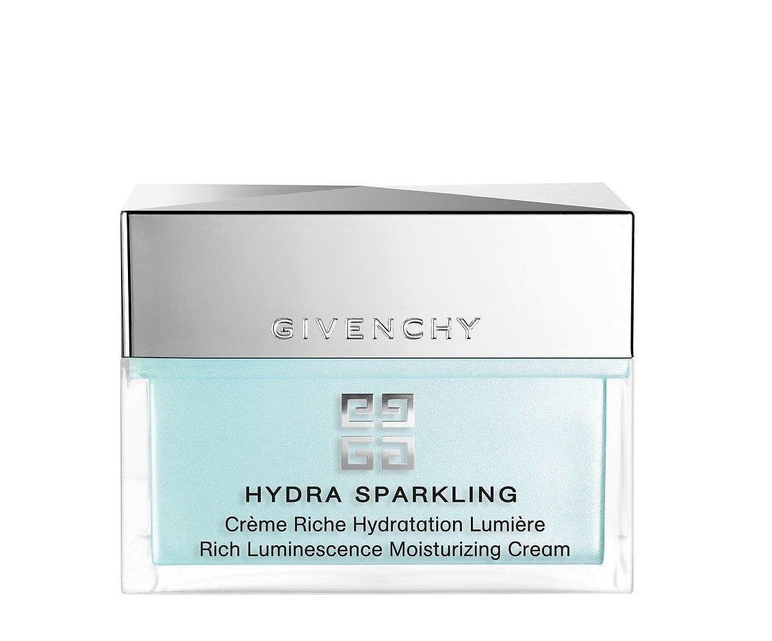 Givenchy Hydra Sparkling Radiance Moisturizing Cream - Luxury Hydrating Face Cream for Dry & Sensitive Skin | Day & Night Use for Glowing Complexion | Perfect for Travel & Daily Skincare Routine