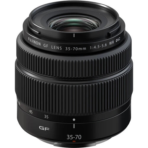 FUJIFILM GF 35-70mm f/4.5-5.6 WR Lens for GFX Medium Format Cameras - Perfect for Landscape, Portrait & Travel Photography