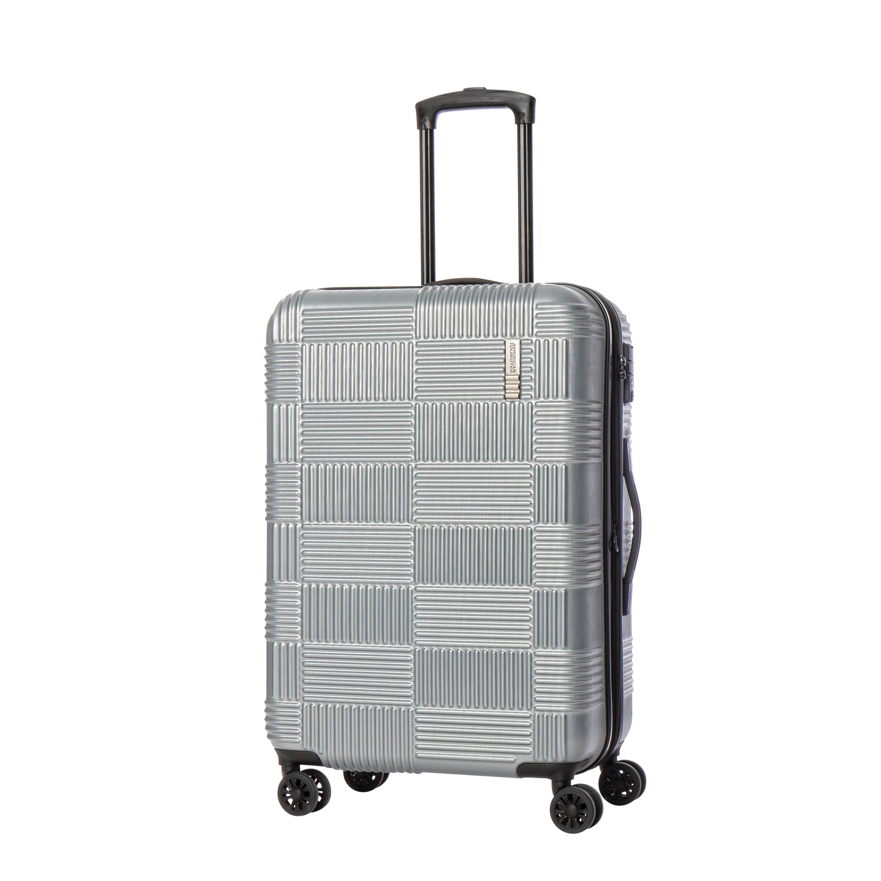 American Tourister Unify Spinner Medium Expandable Luggage - 28 Inch Lightweight Suitcase with 4 Wheels for Smooth Rolling, Perfect for International Travel & Business Trips