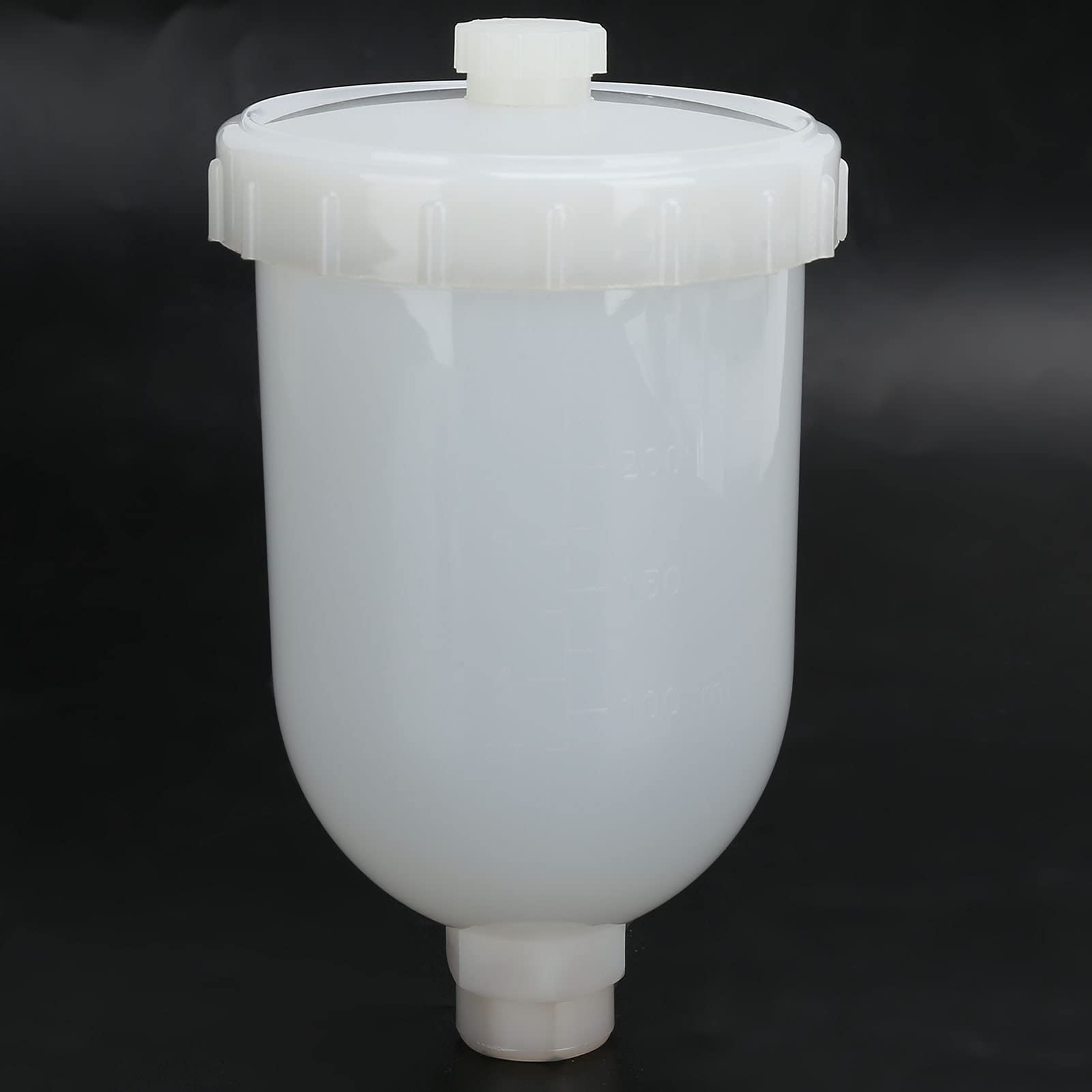 300ml Plastic Gravity Feed Spray Gun Paint Cup - Replacement Spray Paint Mixer Cup for Spray Guns - Perfect for Automotive, Woodworking & DIY Painting Projects