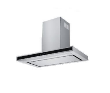 Ellane EH 2880 90cm Touch Control Stainless Steel Range Hood & Ellane EB 248SV 3 Burner Gas Cooktop - Modern Kitchen Ventilation & Cooking Combo for Home Chefs