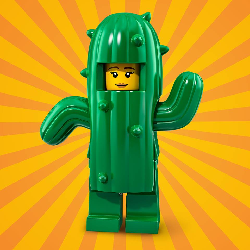 Cactus Girl – LEGO Minifigure Series 18 Collectible Toy for Kids & Adults – Perfect for LEGO Collections, Birthday Gifts & Creative Play