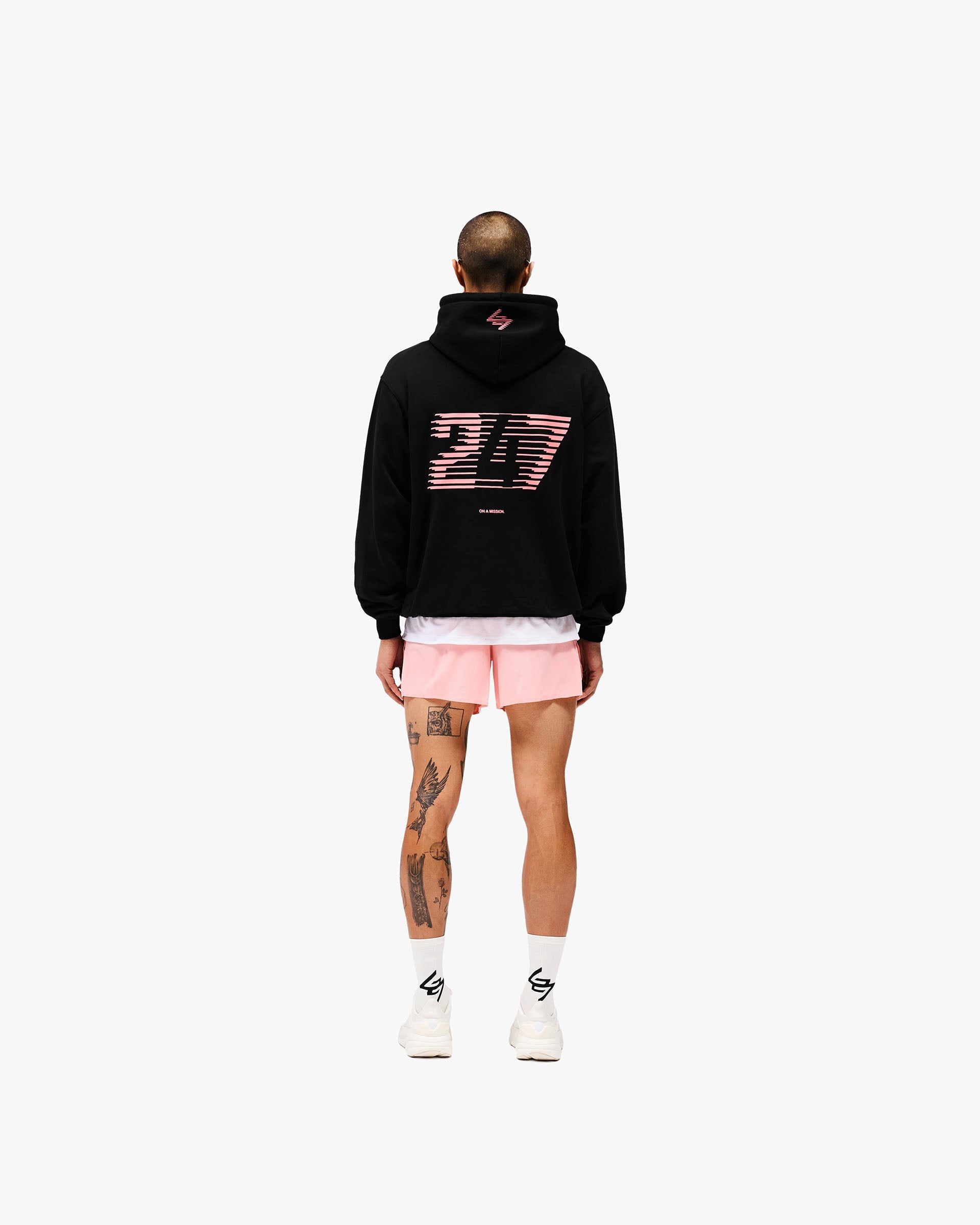 247 Los Angeles Hoodie for Men & Women - Jet Black - Comfortable Streetwear for Casual Outfits & Urban Fashion