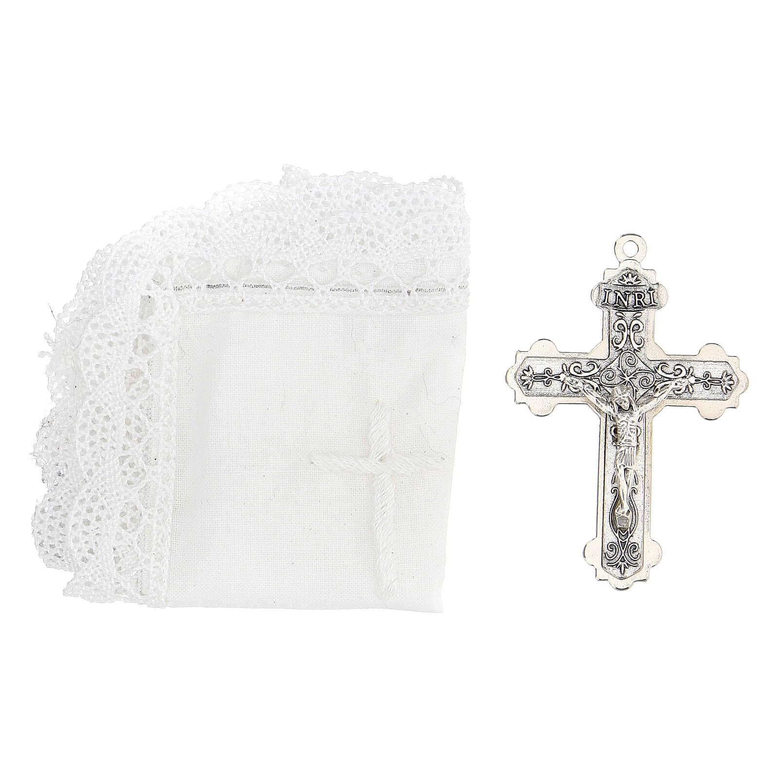 PYX Communion Holder with Included PYX - Portable Eucharistic Container for Church Services, Home Worship & Religious Ceremonies