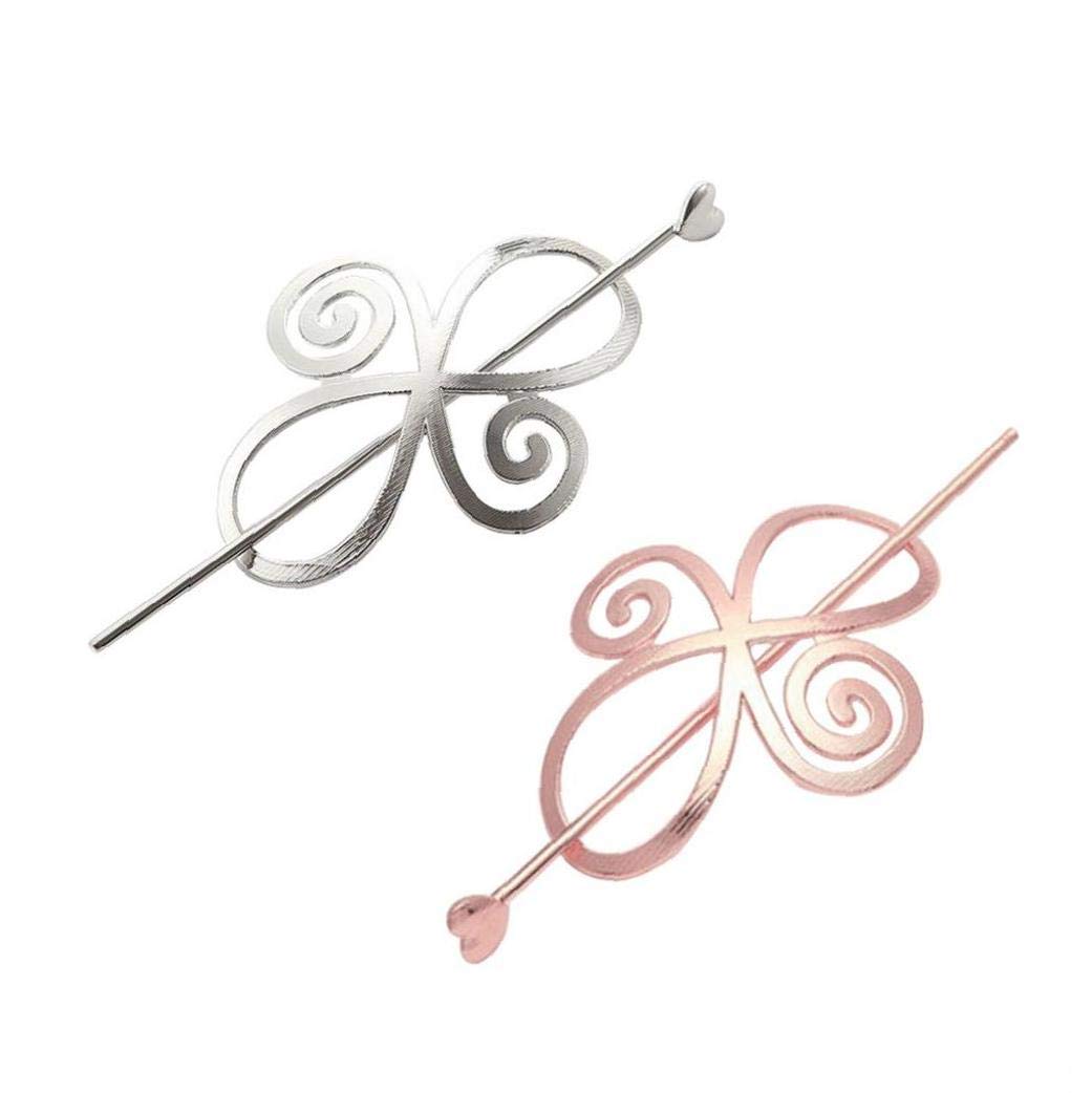 Elegant Knitted Flower Hair Clip - Women's Ponytail Holder & Hair Styling Accessory for Girls, Perfect for Weddings, Parties and Daily Use