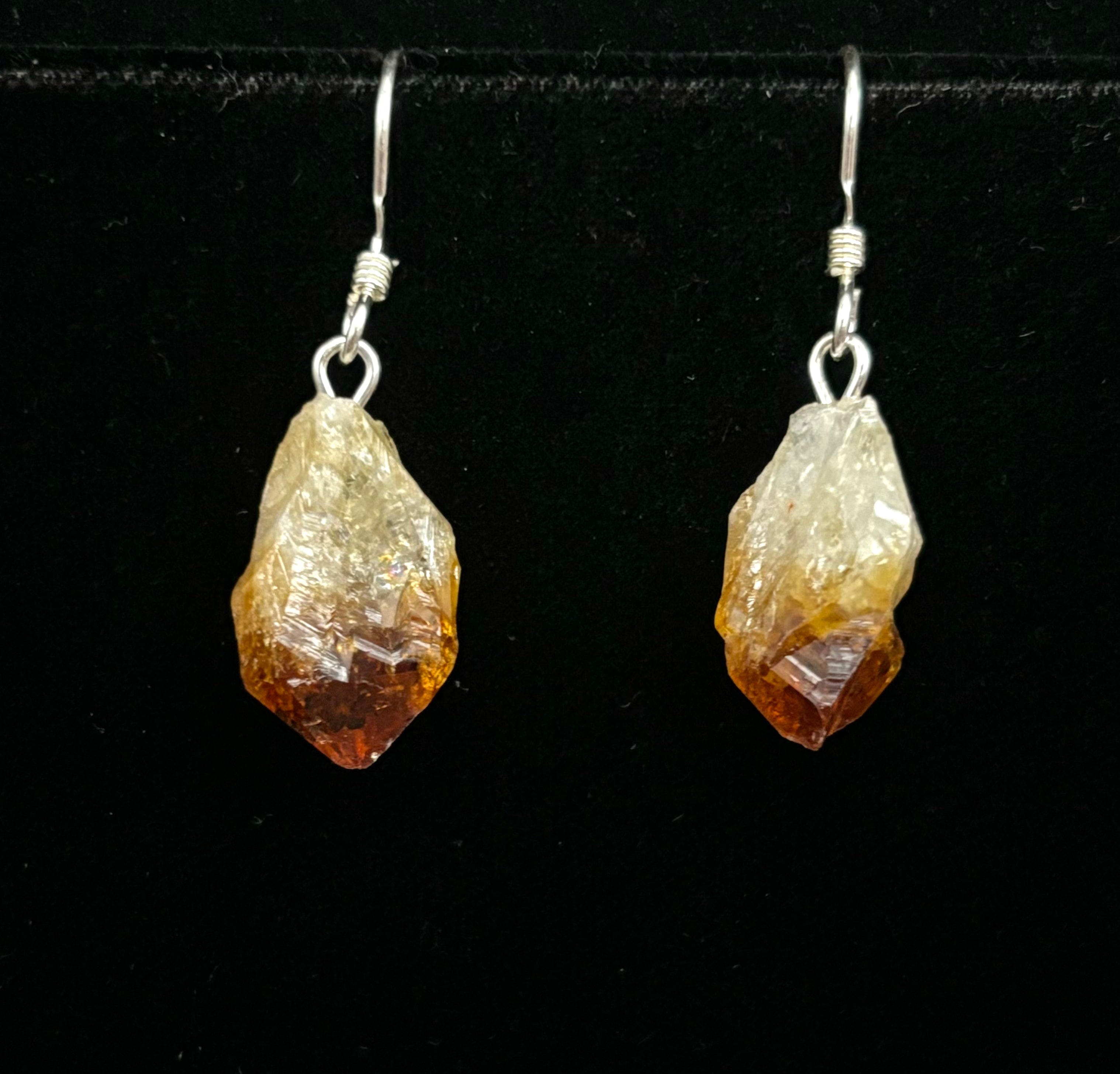 Natural Citrine Gemstone Sterling Silver Earrings for Women - Dainty & Elegant Jewelry Gift for Birthday, Anniversary, or Everyday Wear