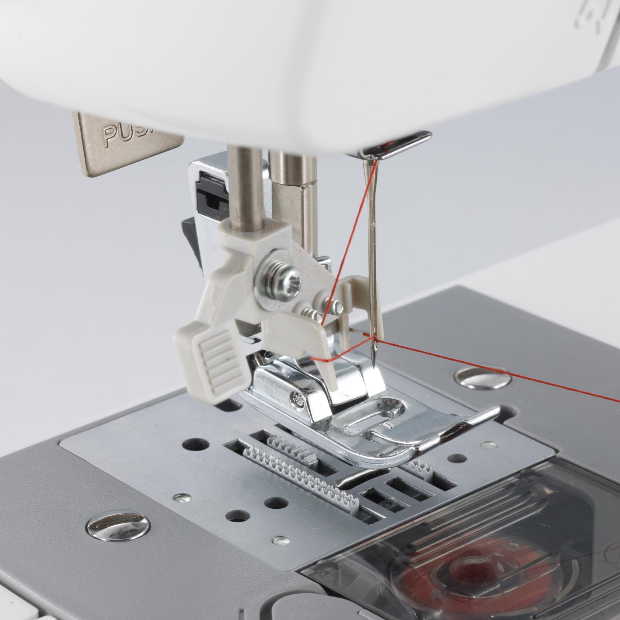 Brother XM3700 Sewing Machine - 37 Built-in Stitches, 5 Sewing Feet Included, Compact Size (17.5