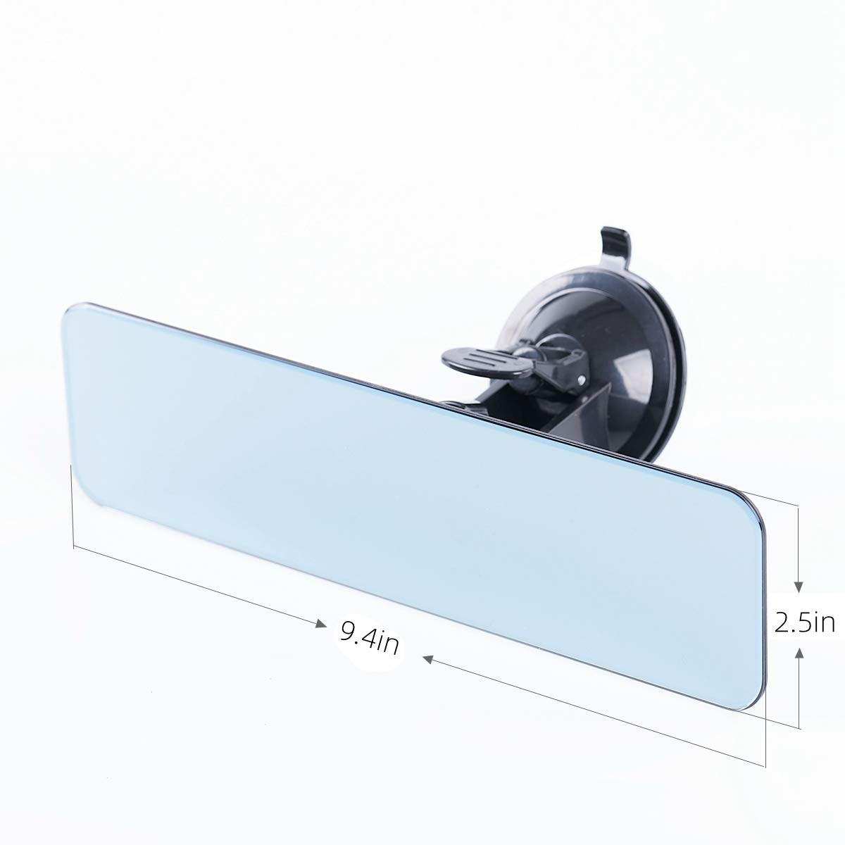 Universal Frameless Anti-Glare Rearview Mirror for Cars - 9.4