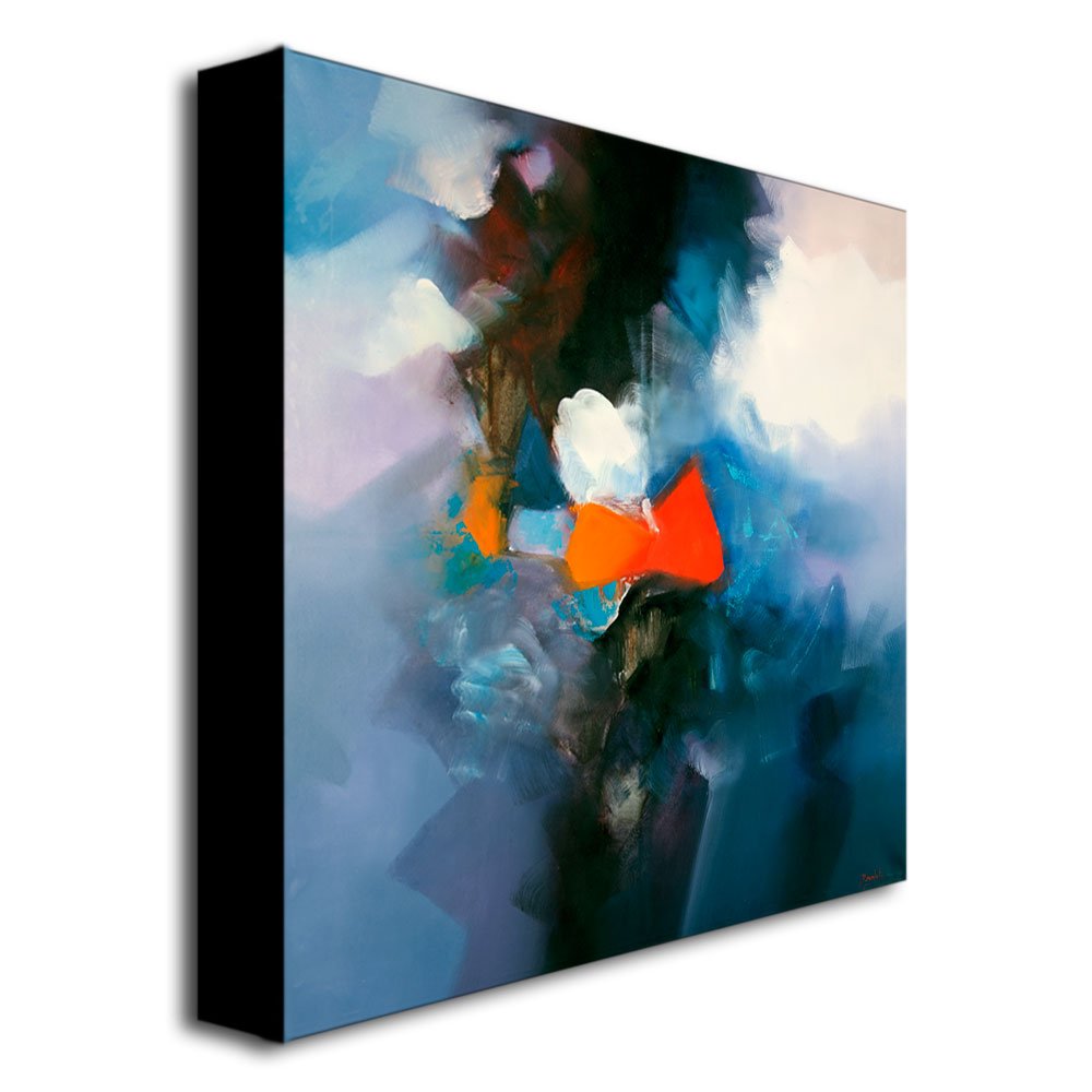 Trademark Art Zavaleta Abstract V Canvas Art - Modern Wall Decor for Living Room, Bedroom & Office | Large Stretched Framed Painting
