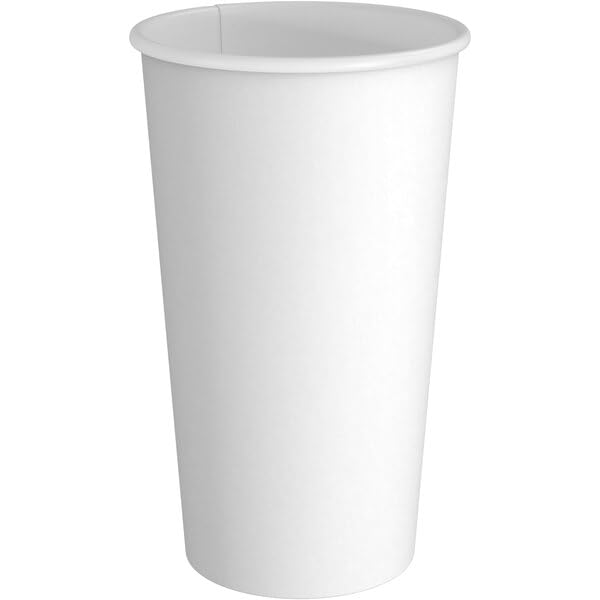 1000 Pack 16 oz Disposable Paper Cups for Coffee & Tea | Bulk Eco-Friendly To-Go Cups for Hot Drinks | Made in USA | Perfect for Home, Office, Restaurants, Cafes & Parties | Microwave Safe & Recyclable