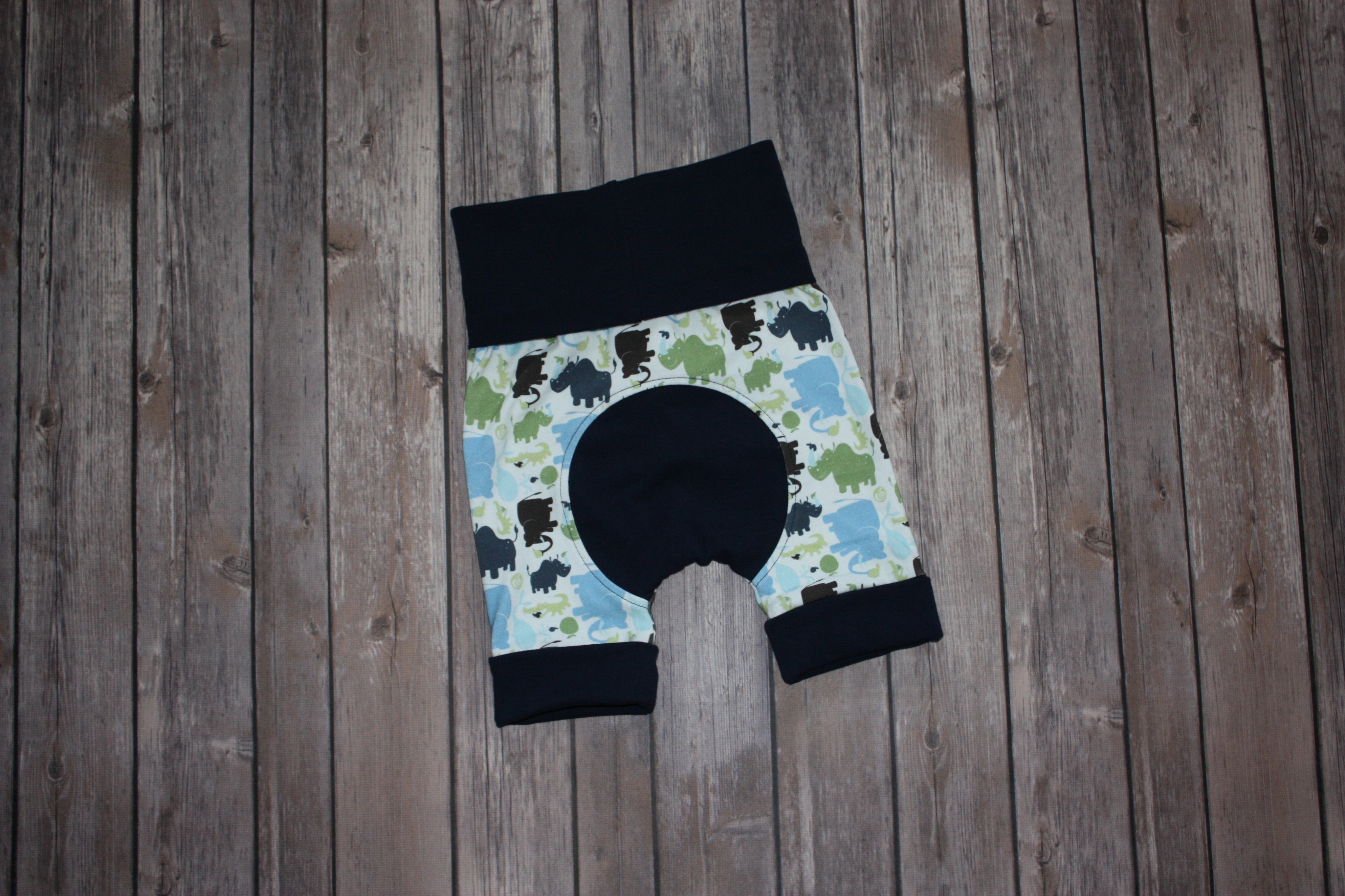 AppleCheeks Inspired Adjustable Grow With Me Shorts (Shortiloones) - Perfect for Baby, Toddler & Kids Playtime & Outdoor Activities