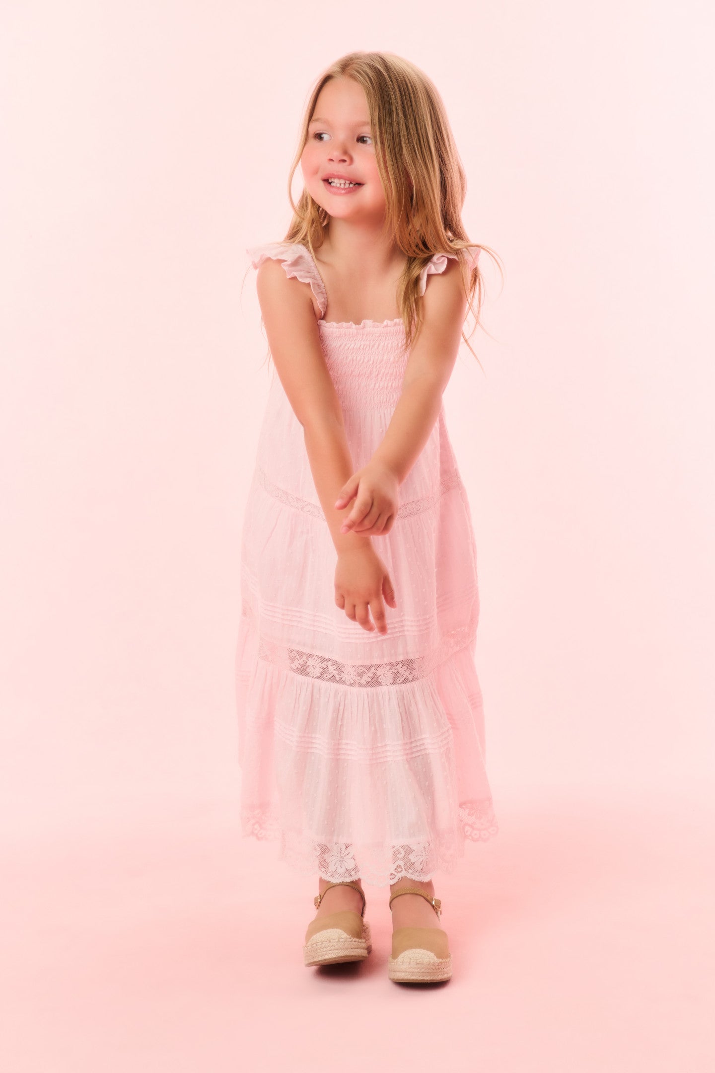Rhiannon Cotton Dress for Girls - Soft & Comfortable Summer Casual Wear - Perfect for School, Playdates & Outdoor Activities
