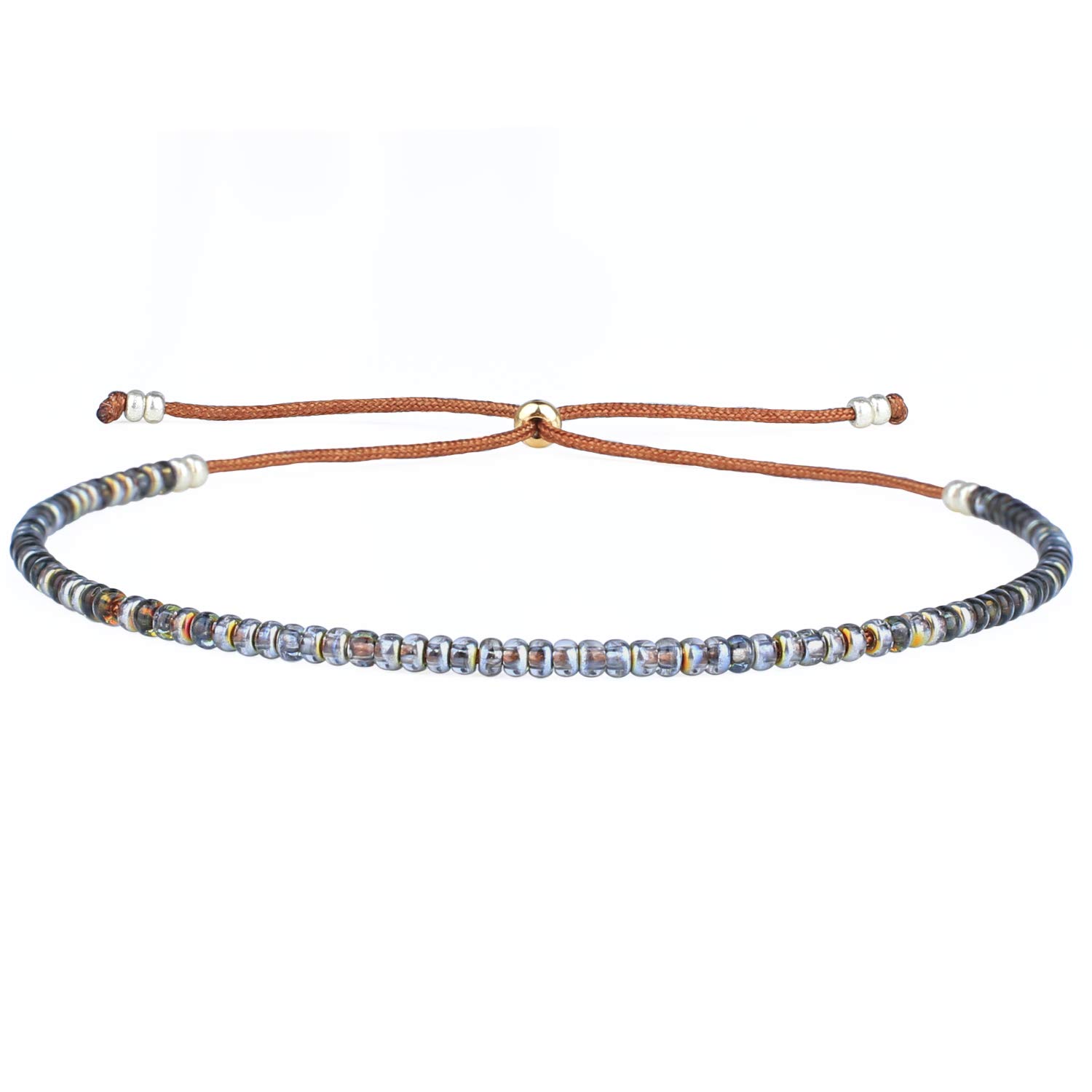 Colorful Beaded Friendship Bracelets for Women - Thin Strand Fashion Jewelry for Gifts, Parties & Everyday Wear