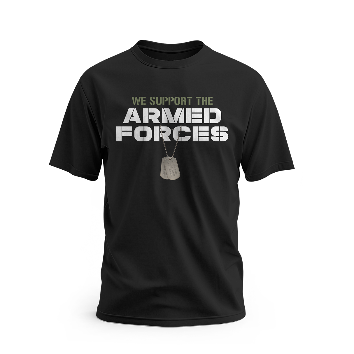 Black Military Short Sleeve T-Shirt for Men - Comfortable Cotton Army Tee - Perfect for Veterans Day, Patriotic Events & Casual Wear