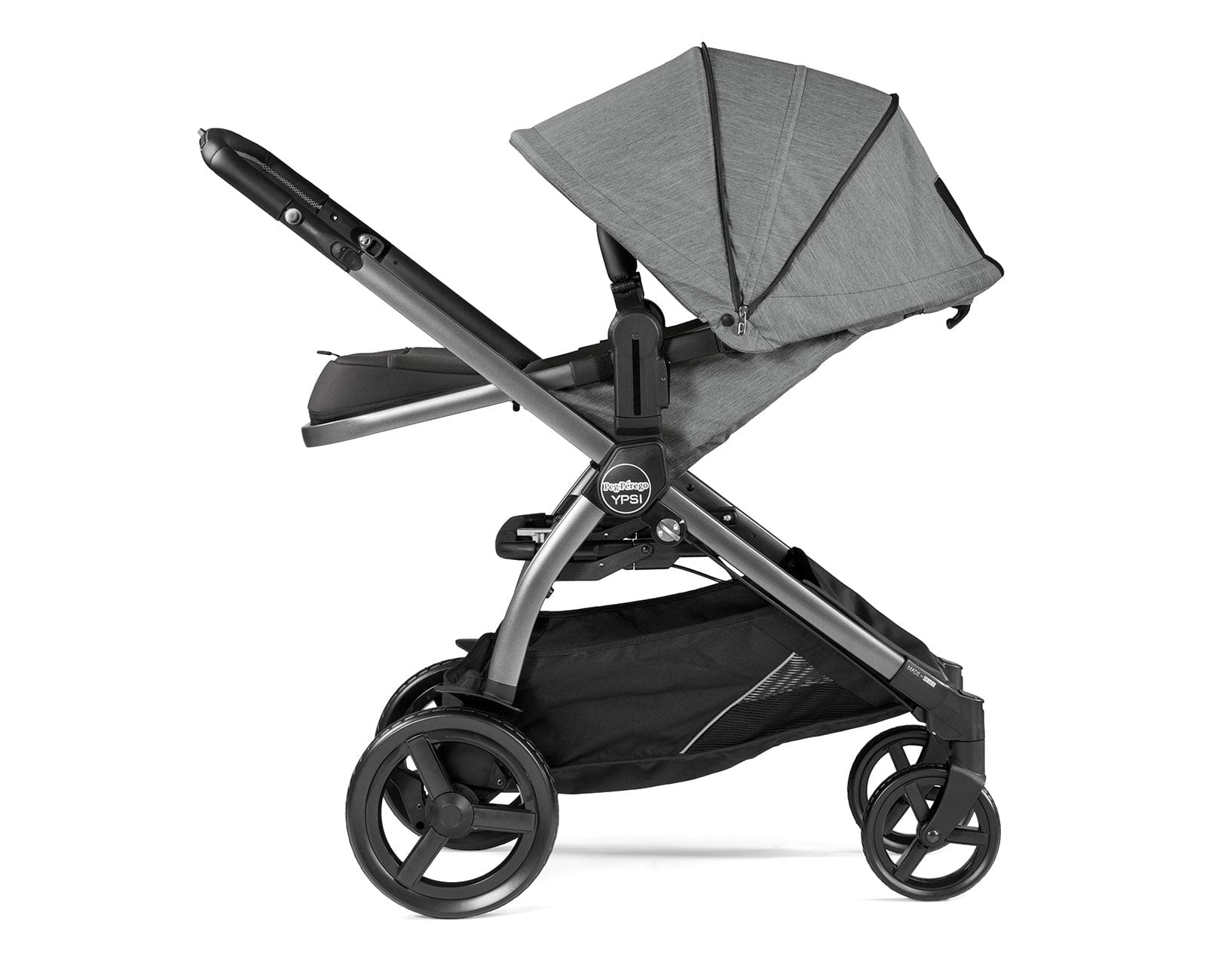 Peg Perego YPSI Travel System Stroller and Car Seat Combo - Lightweight, Compact for Easy Travel - Perfect for Newborns, Infants & Toddlers - Ideal for Airports, Shopping & Daily Outings