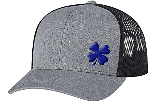 Heather Grey/Black/Royal Clover