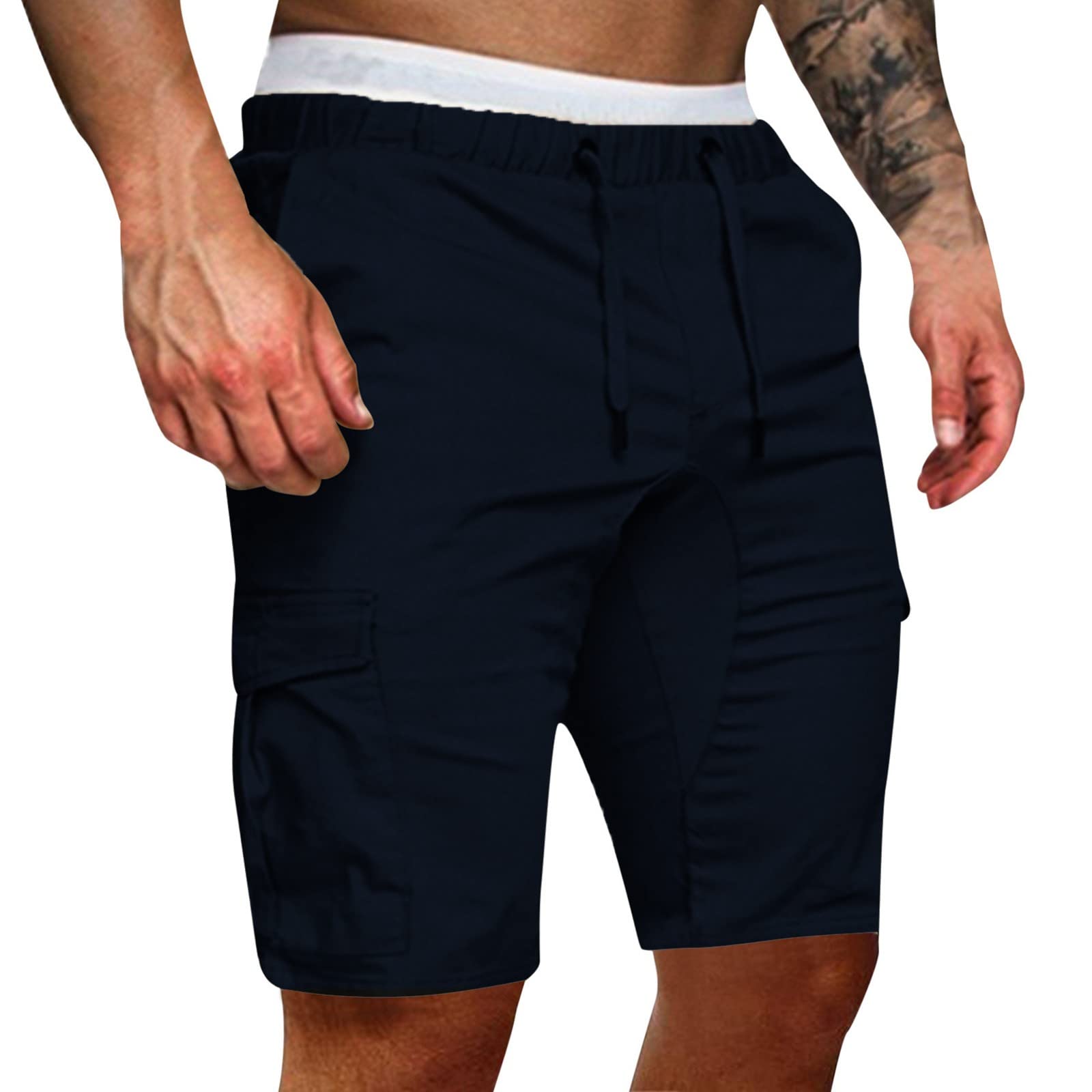 **UOCUFY Men's Quick Dry Athletic Shorts - Lightweight Running, Basketball, Hiking & Workout Shorts for Sports & Outdoor Activities**