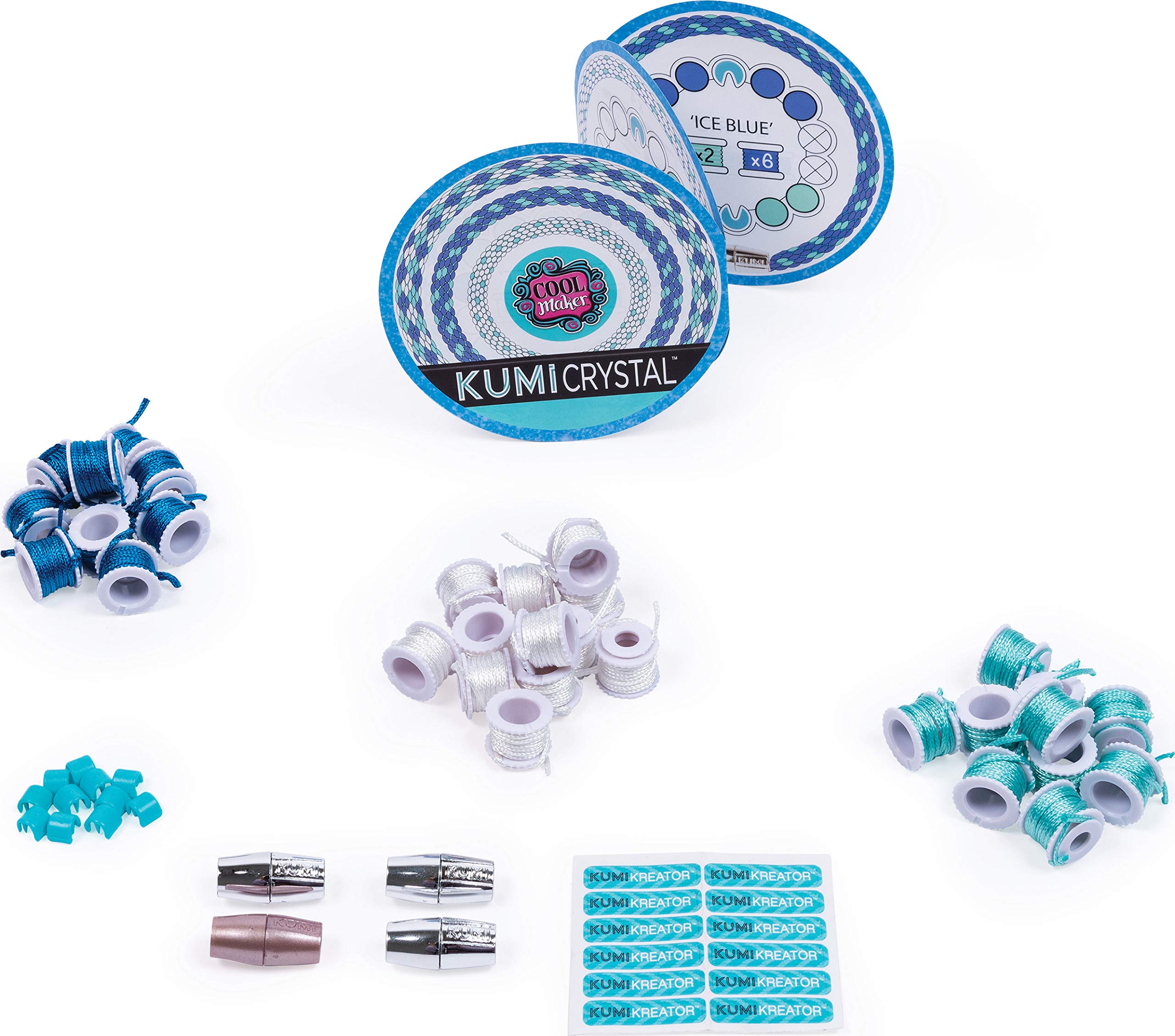 Cool Maker - 6045486 - Creative Crafts - Small Kumi Kreator Refill Pack - Random Patterns - Perfect for DIY Jewelry, Kids Crafts & Party Favors