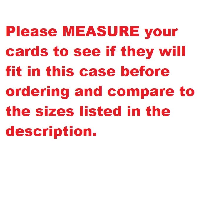Premium Wooden Baseball Card Storage Box - Holds Graded & Ungraded Trading Cards - Organize & Protect Your Sports Card Collection - Perfect for Collectors, Display & Home Decor
