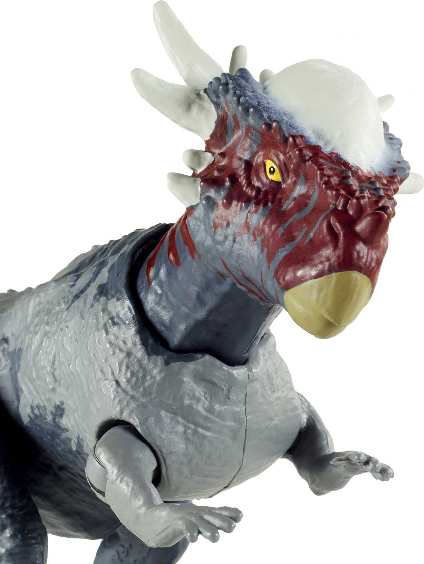 Mattel Jurassic World Camp Cretaceous Stygimoloch Stiggy Savage Strike Dinosaur Action Figure - Movable Arms & Legs, Authentic Attack Moves, 4+ Years | Perfect for Playtime, Dino Battles & Jurassic World Collections