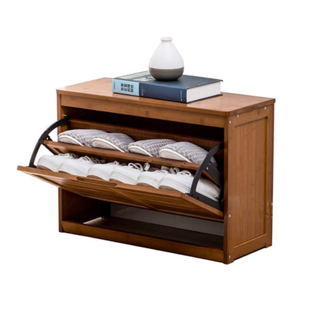 Large Capacity Reversible Ventilation Shoe Bench with Seat - Entryway Storage Organizer for Living Room, Hallway & Mudroom