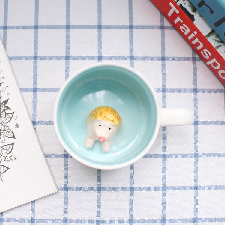 Creative 3D Coffee Mug - Unique Ceramic Cup for Home & Office Use - Perfect Gift for Coffee Lovers