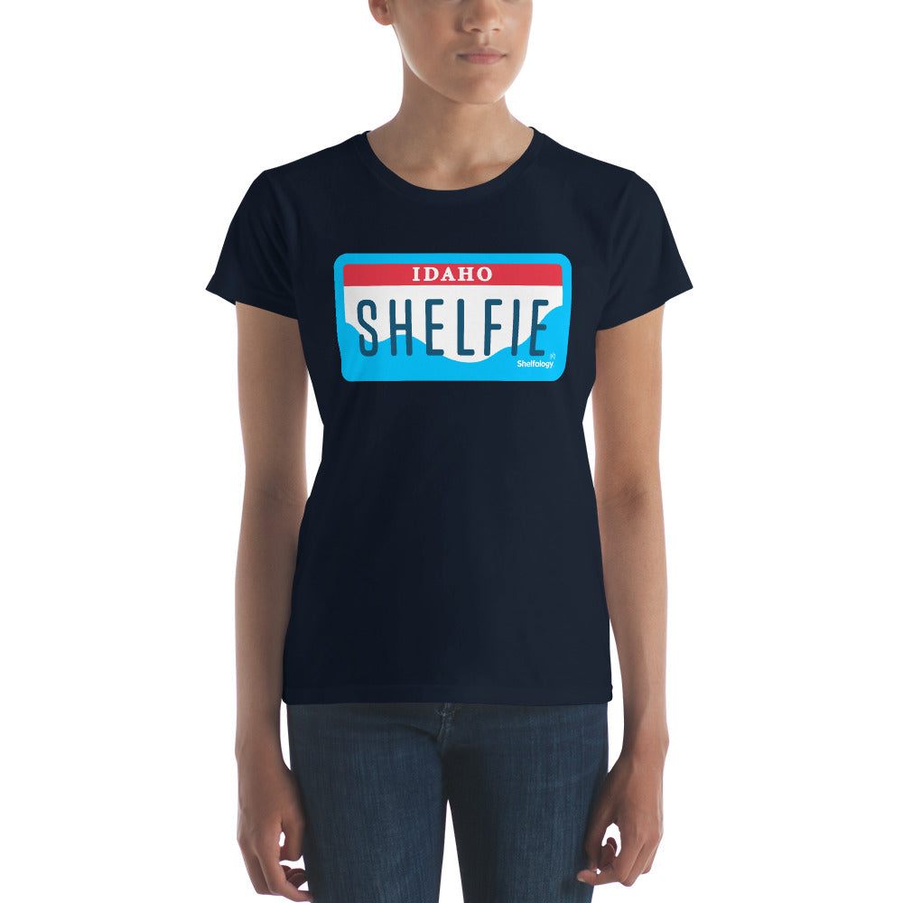 Women's Shelfie Graphic T-Shirt - Trendy Casual Tee for Everyday Wear | Perfect for Outfits, Street Style & Social Media