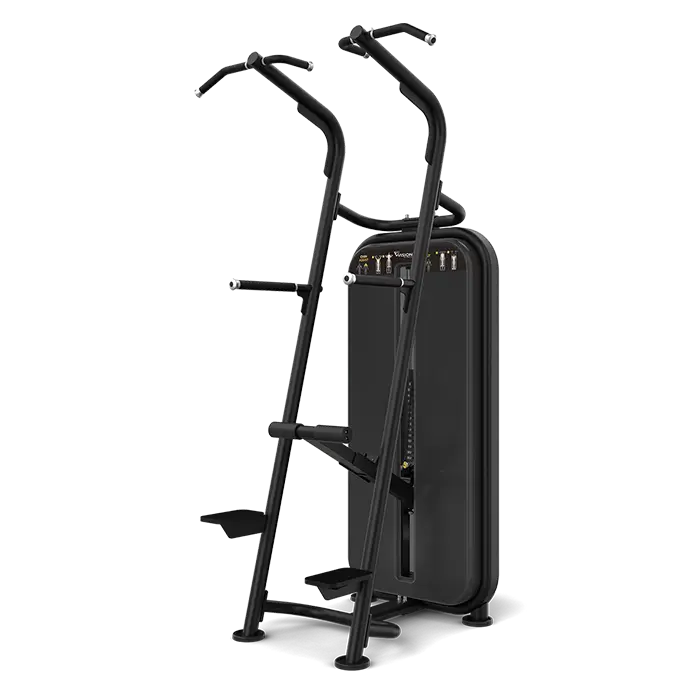 Vision Fitness S601 Chin Up & Dip Assist Station - Home Gym Equipment for Strength Training & Pull Up Exercises - Perfect for Home Workouts & Garage Gyms
