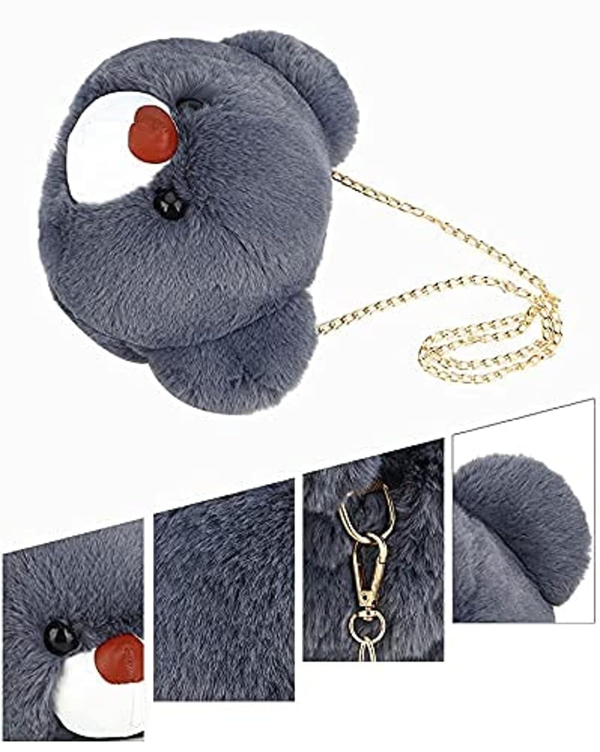 Adorable Teddy Bear Sling Bag for Girls - Cute Crossbody Shoulder Purse (Multicolor) | Perfect for School, Travel & Everyday Use | Pack of 1