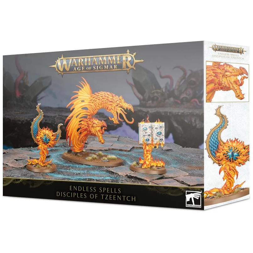 Endless Spells: Disciples of Tzeentch Warhammer Miniatures - Official Games Workshop (GW) Direct | Tabletop Fantasy Battle Game Accessories for Collectors & Wargaming Enthusiasts