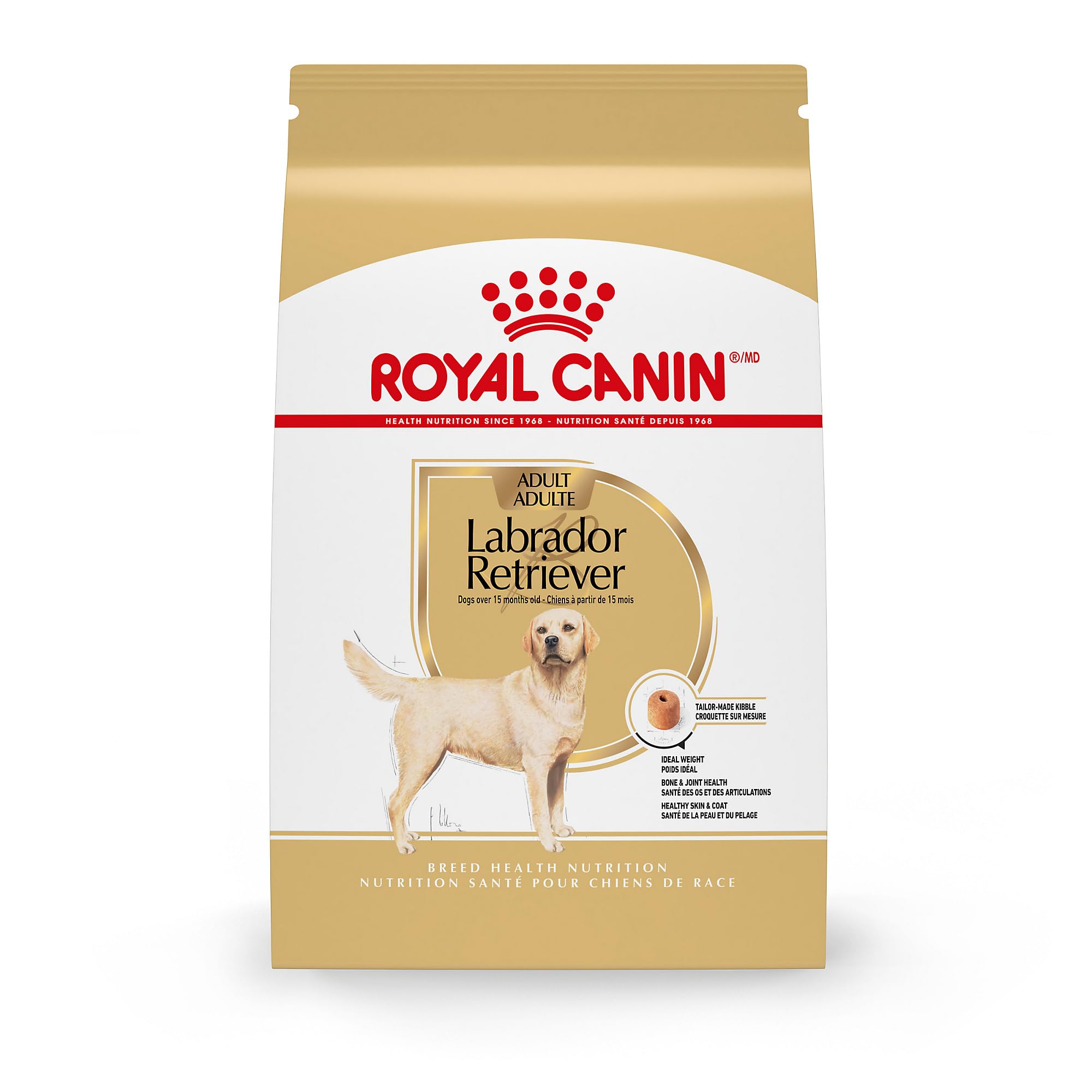 Royal Canin Labrador Retriever Adult Dry Dog Food - 30 lb Bag | Premium Nutrition for Large Breed Dogs | Perfect for Active Labs & Outdoor Adventures