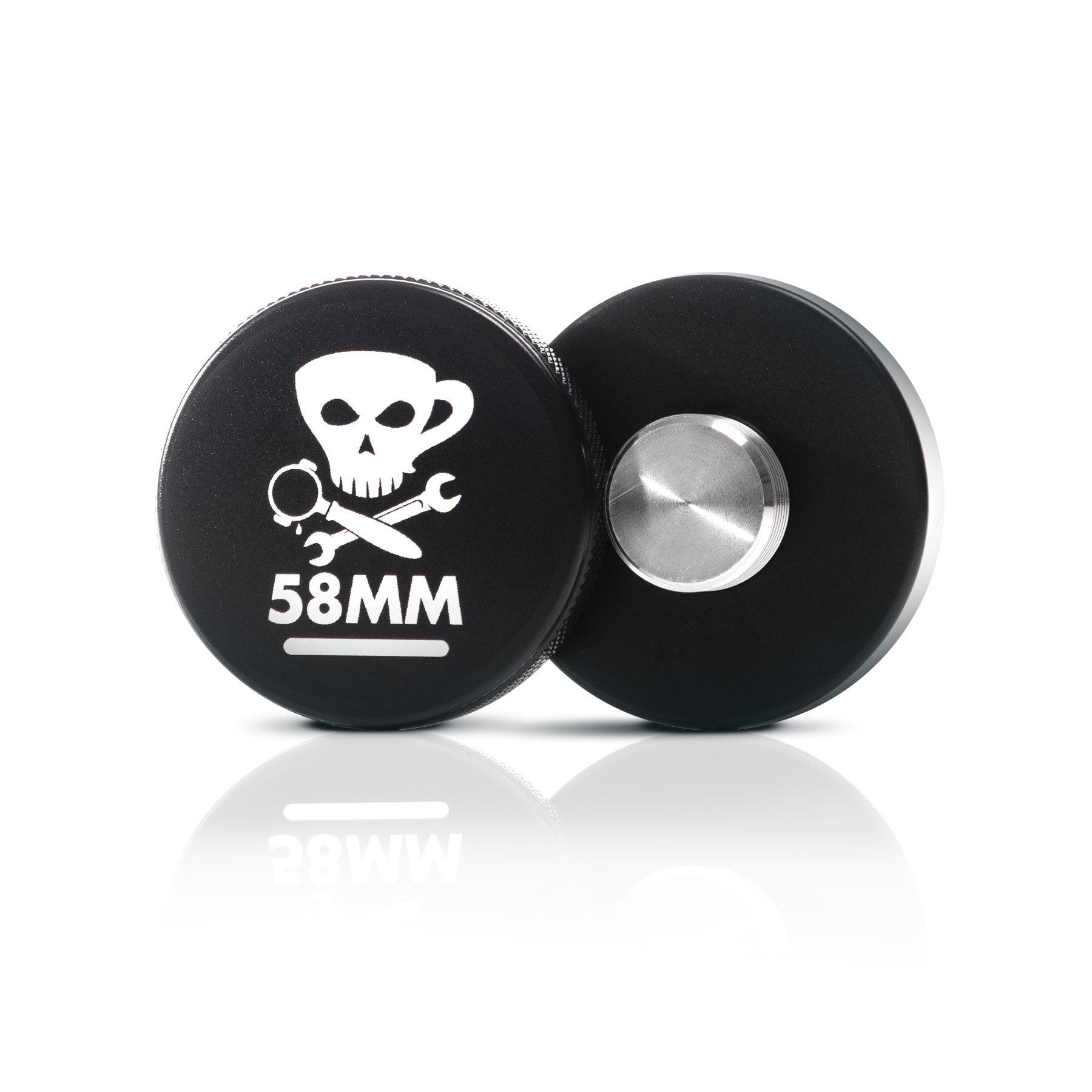 58mm Black Espresso Distribution Tool & Leveler - Professional Coffee Grounds Leveler for Perfect Tamping - Ideal for Home Baristas & Coffee Shops