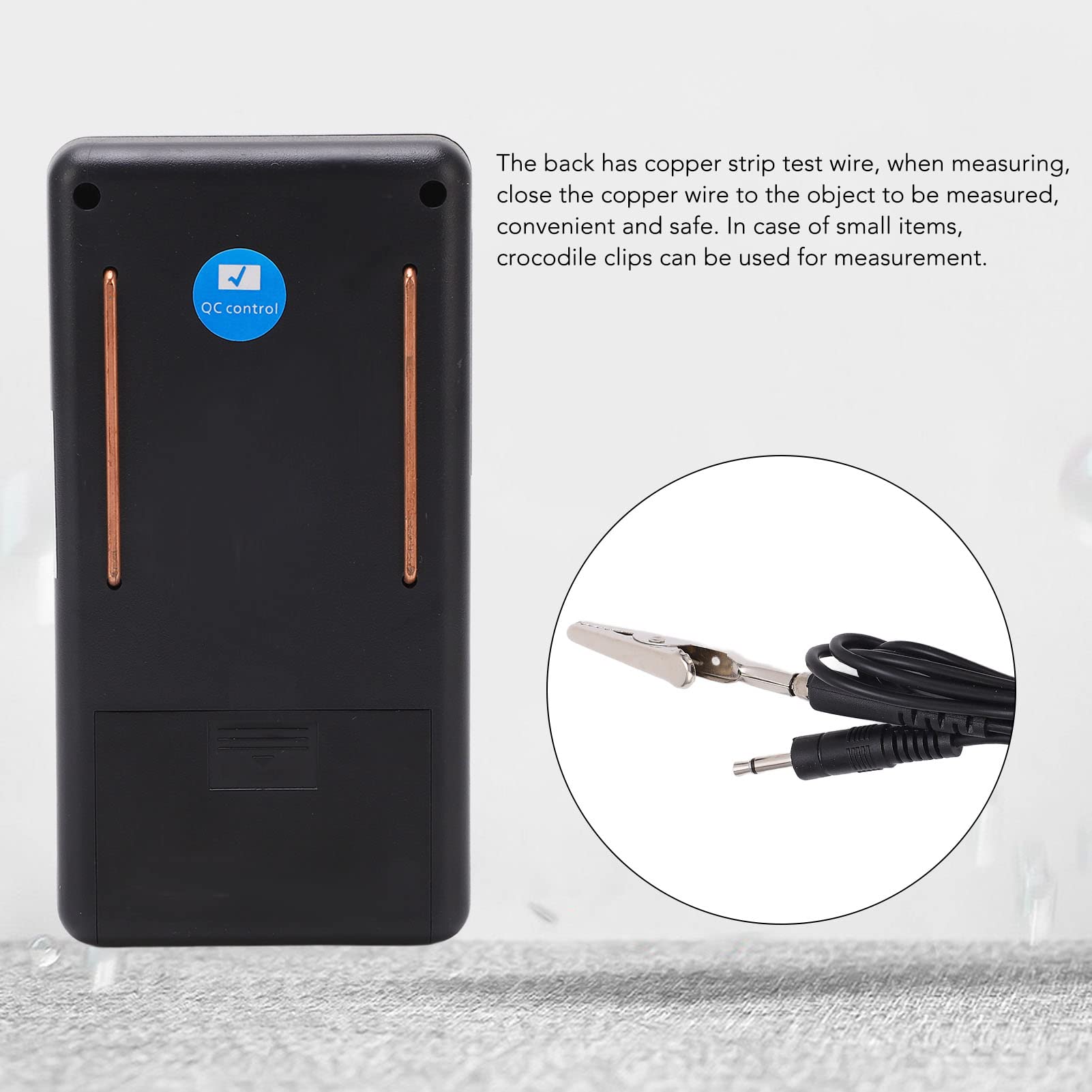 Digital Electric Tester - Portable Resistivity Meter & Electrostatic Analyzer for Engineering, Industrial & Laboratory Use | Accurate Electrical Measurement Tool for Quality Control & Safety Testing