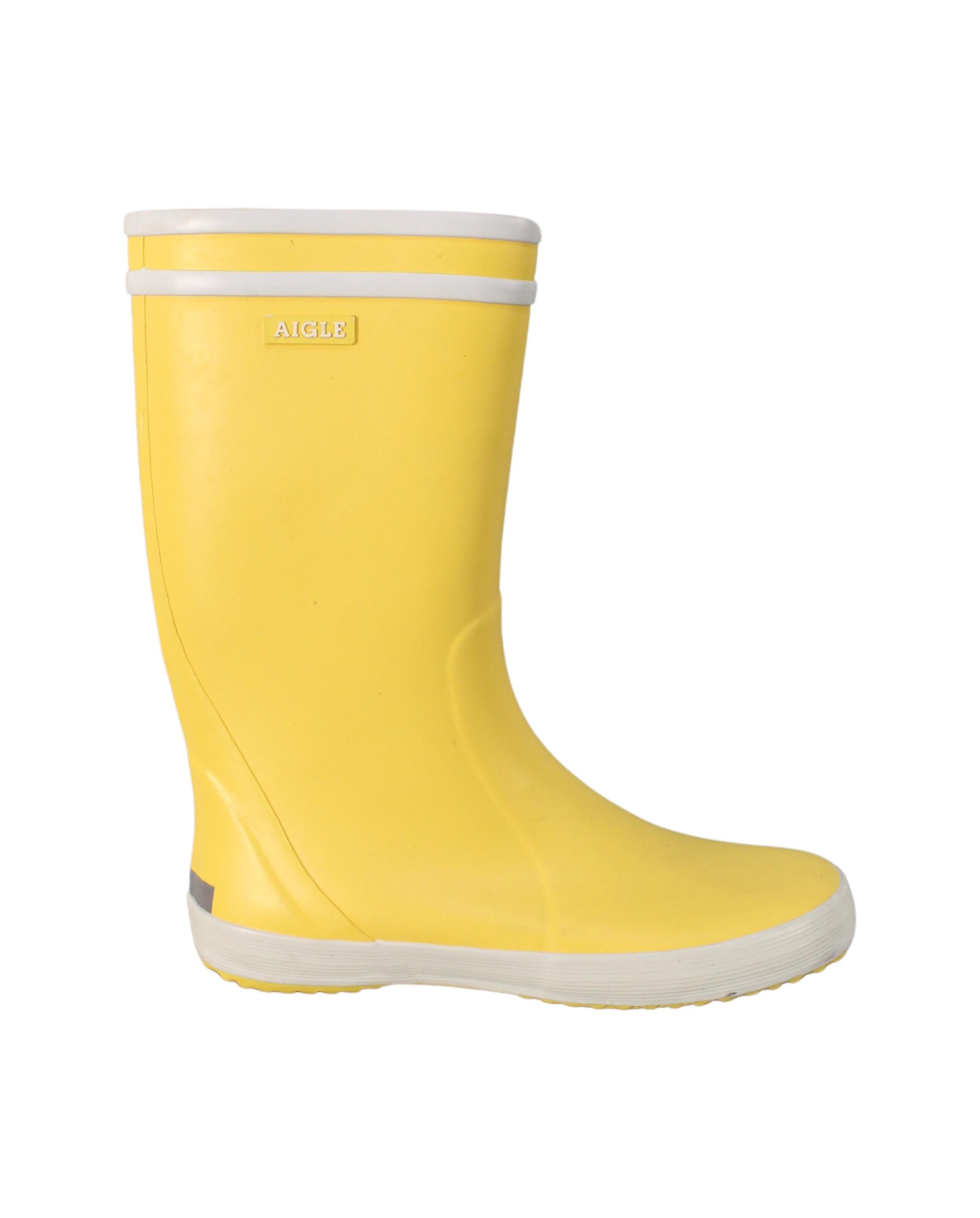 Aigle Waterproof Rain Boots for Kids - Size 9Y 10Y (EU34) - Perfect for Puddle Jumping & Outdoor Adventures