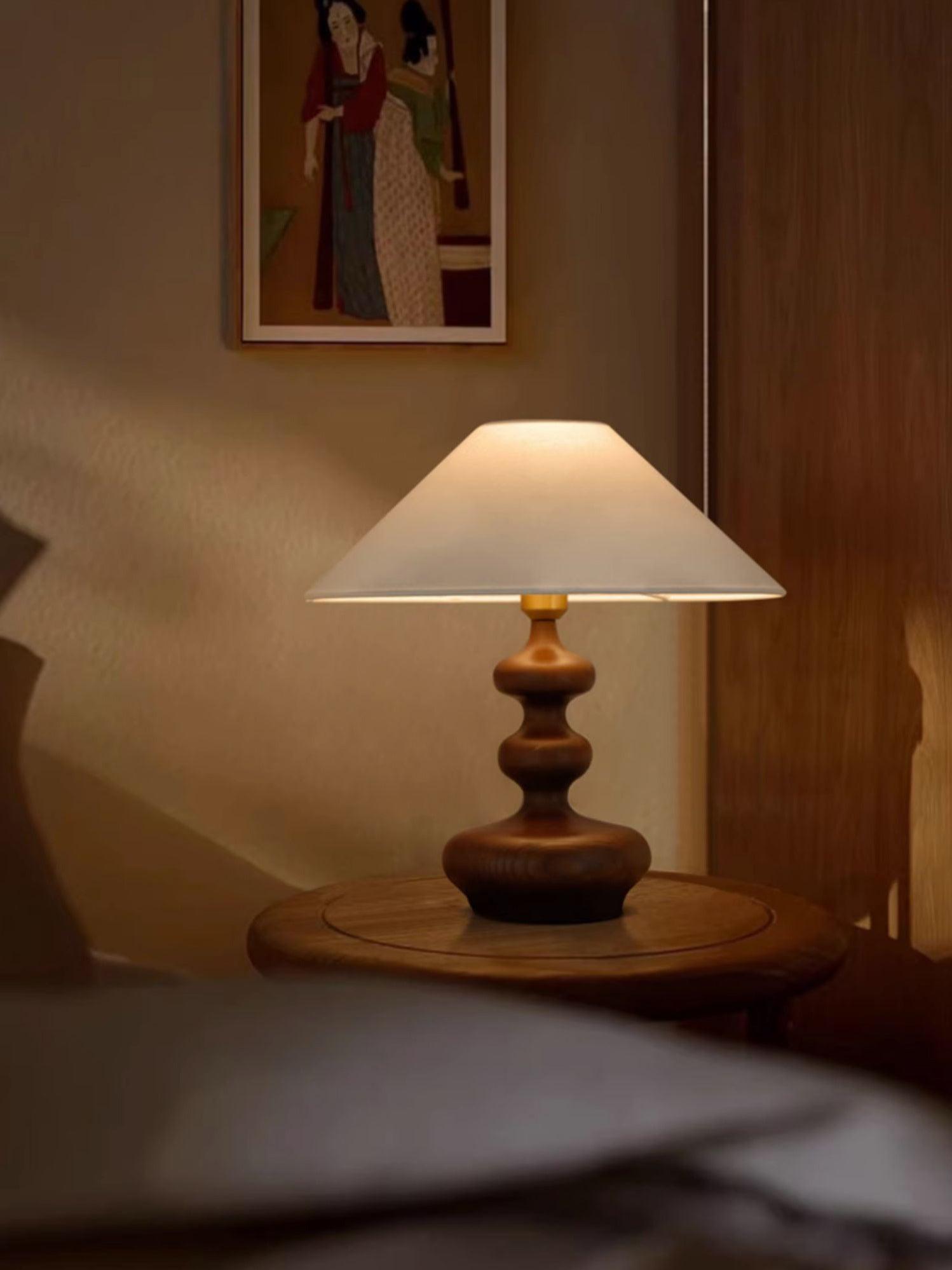 Creative Gourd Table Lamp - Handmade Natural Decorative Lighting for Living Room, Bedroom & Office - Perfect for Cozy Home Decor & Ambient Lighting