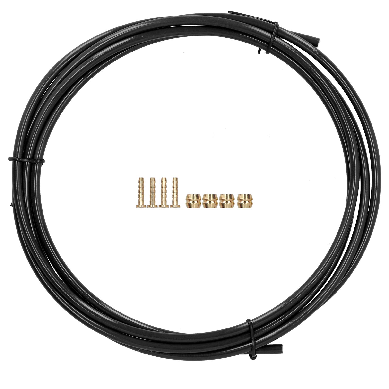Alomejor Bike Brake Hose Kit - High Pressure Disc Brake Oil Tube Line with Needle Set for MTB/Road Bikes | Perfect for Mountain Biking & Cycling Maintenance