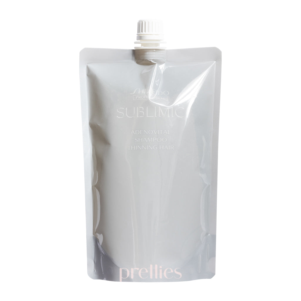 Shiseido SUBLIMIC Adenovital Shampoo for Thinning Hair & Grey Hair - 450ml Refill (935948) | Hair Growth Treatment for Men & Women | Perfect for Daily Use & Scalp Care