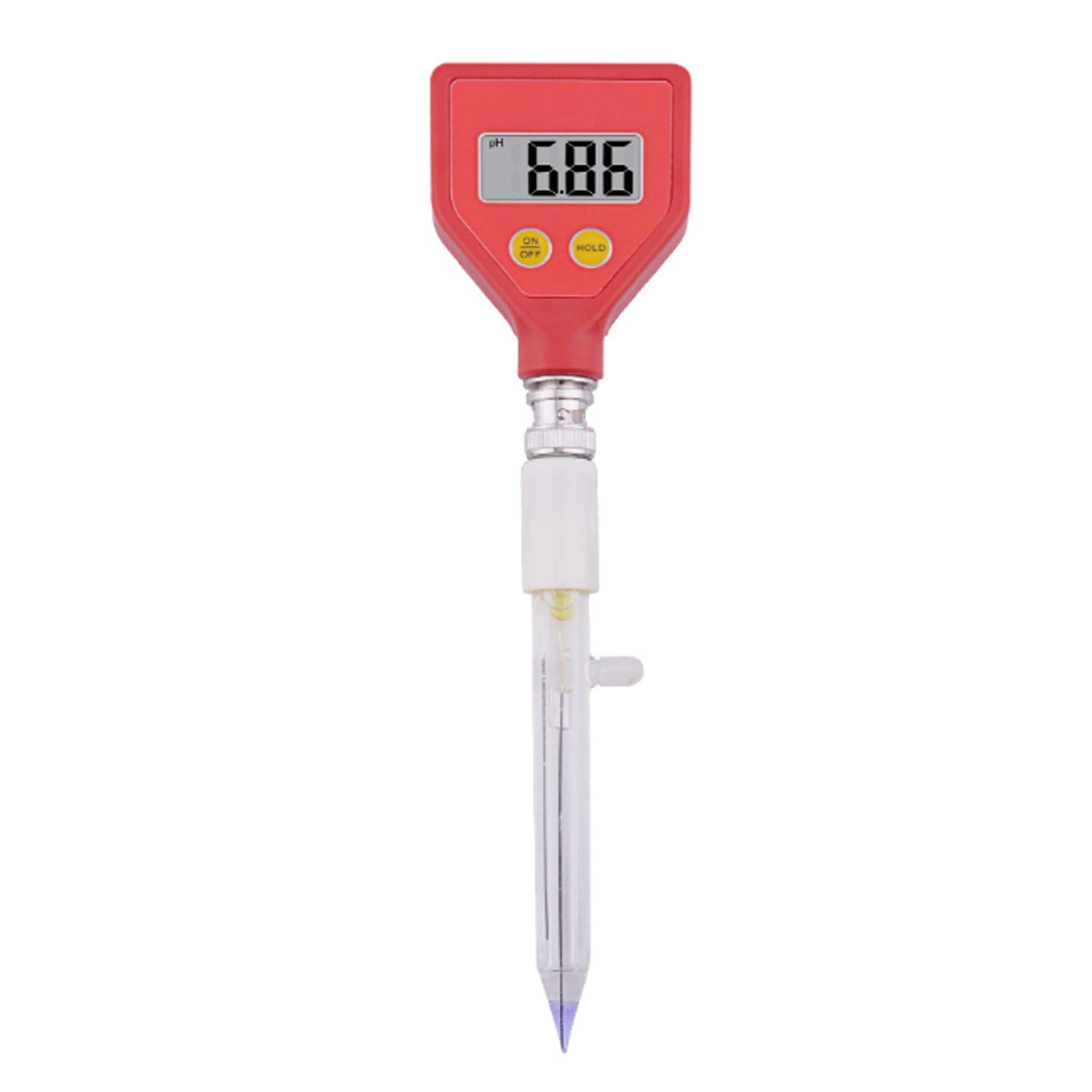 JJXX-BZ Digital PH Meter with Sharp Glass Electrode - Accurate Water, Food, Cheese, Milk & Soil Tester (Model PH-98108) | Perfect for Home Brewing, Aquariums, Gardening & Laboratory Use