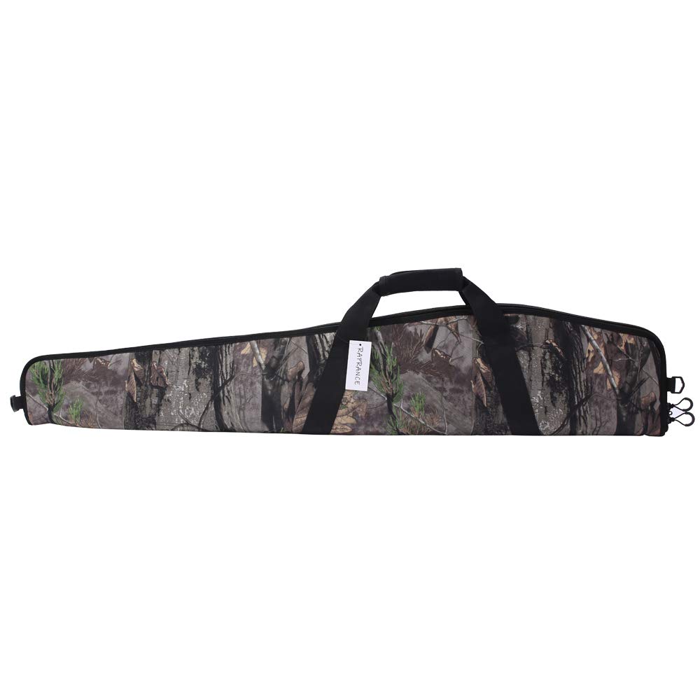 Raprance 40/44/48/52 Inch Soft Scoped Rifle Shotgun Carrying Case - Long Gun Bag with Lockable Zippers for Hunting, Shooting Range & Outdoor Sports