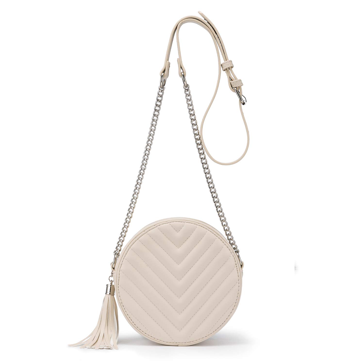 Stylish Round Crossbody Purse for Women - Small Shoulder Bag with Adjustable Strap, Perfect for Travel, Shopping & Everyday Use